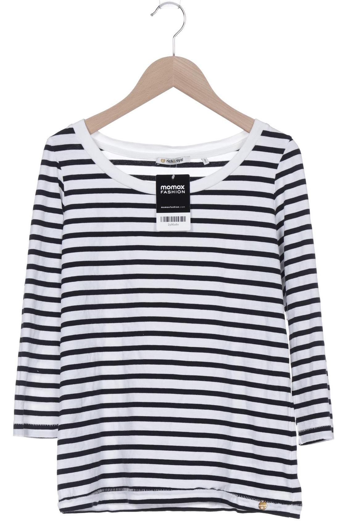 

Rich & Royal Damen Langarmshirt, weiß, Gr. 34
