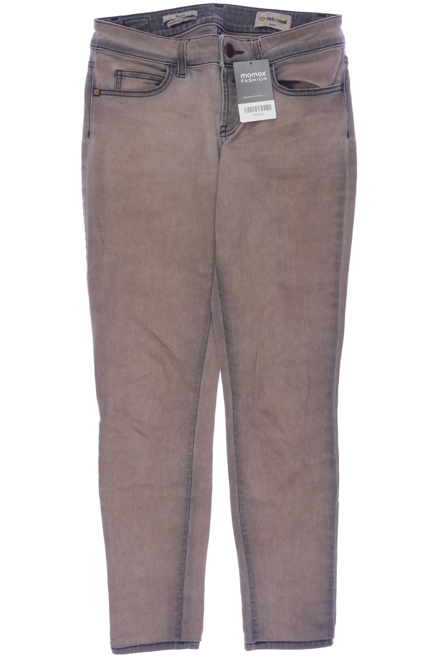 

Rich & Royal Damen Jeans, beige, Gr. 27