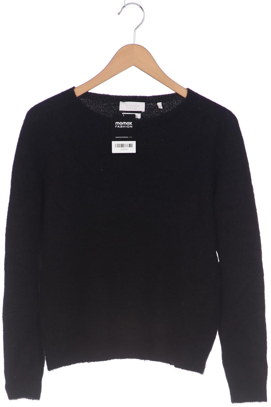 

Rich & Royal Damen Pullover, schwarz, Gr. 36