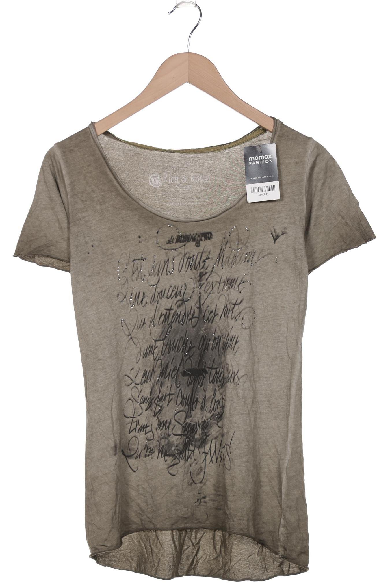 

Rich & Royal Damen T-Shirt, braun, Gr. 36
