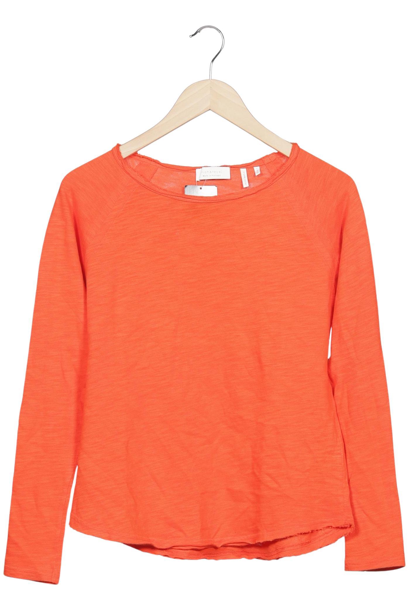 

Rich & Royal Damen Langarmshirt, orange, Gr. 34