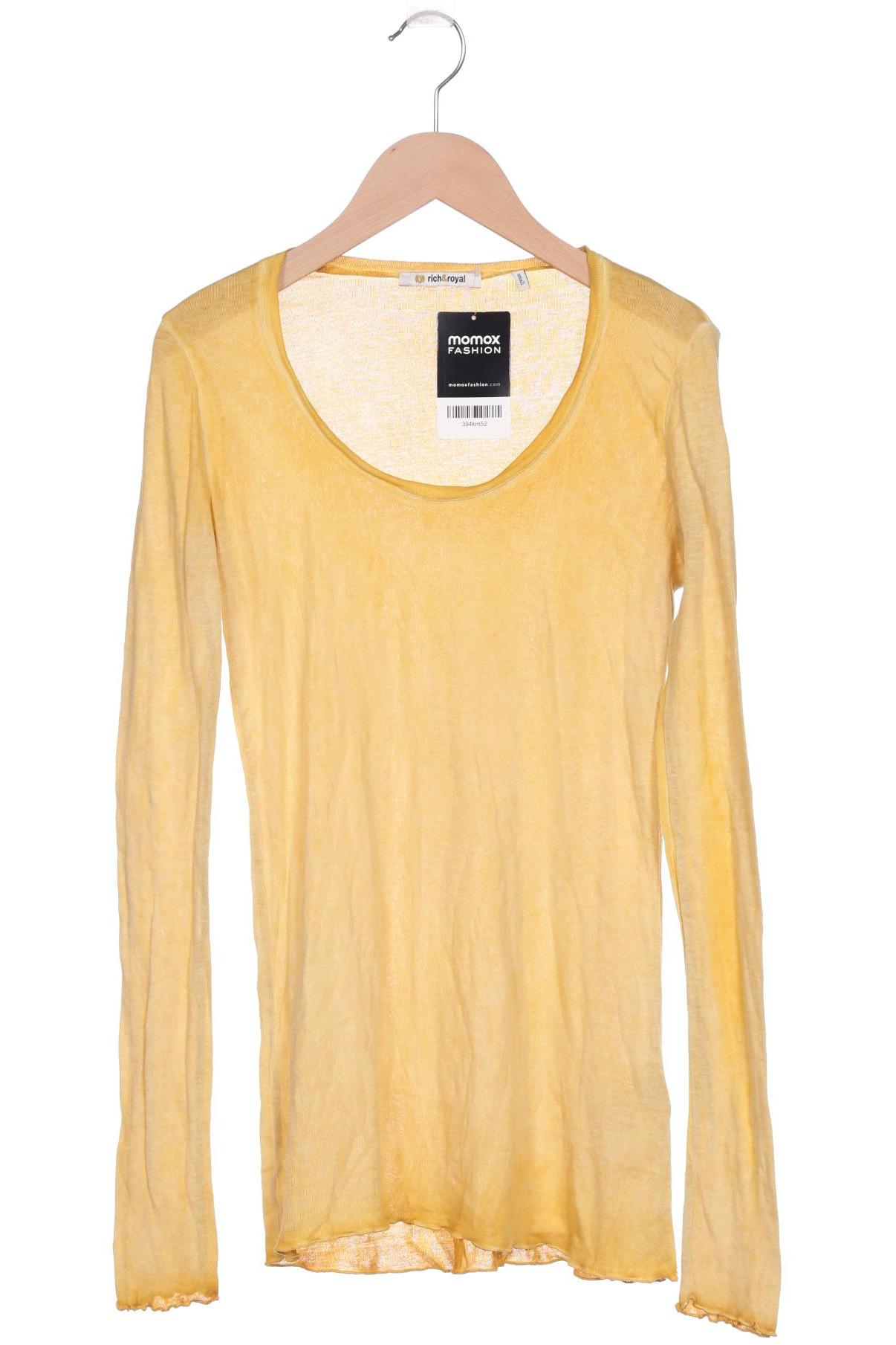 

Rich & Royal Damen Langarmshirt, gelb, Gr. 36