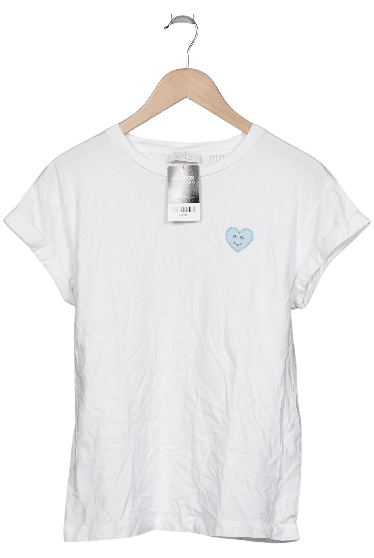 

Rich & Royal Damen T-Shirt, weiß, Gr. 38