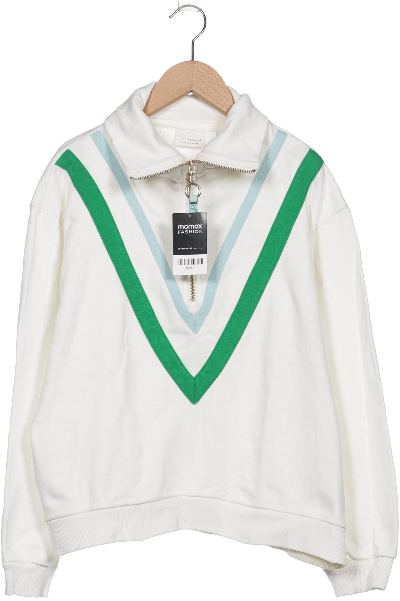 

Rich & Royal Damen Sweatshirt, cremeweiß, Gr. 44