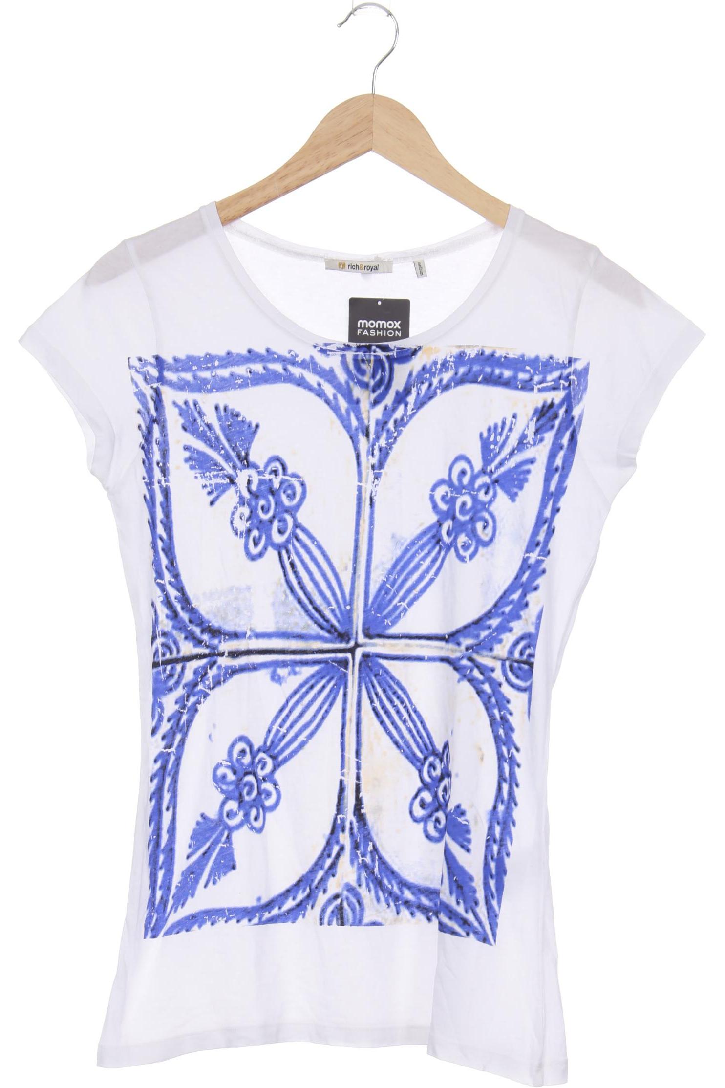 

Rich & Royal Damen T-Shirt, weiß, Gr. 38