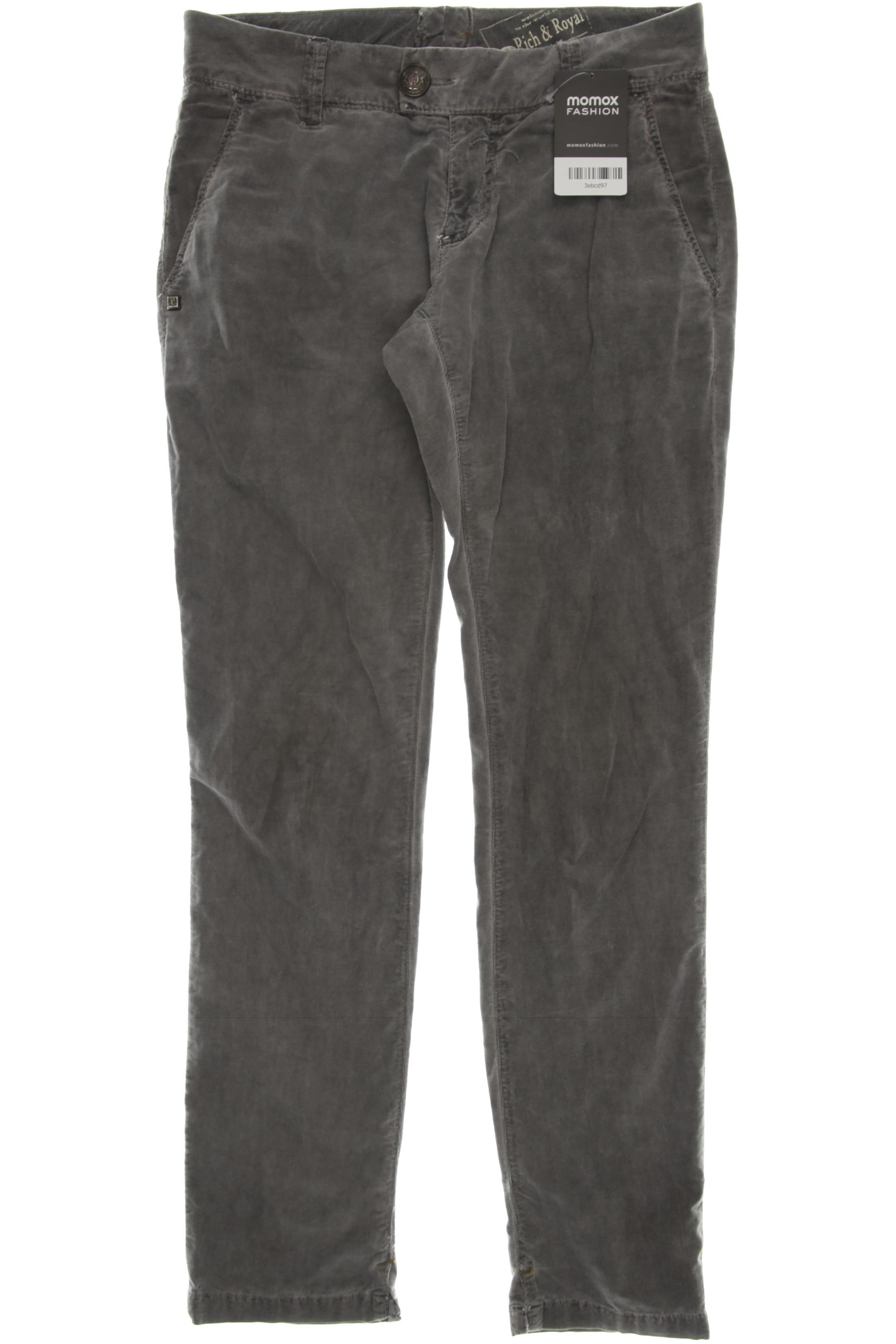 

Rich & Royal Damen Stoffhose, grau, Gr. 26