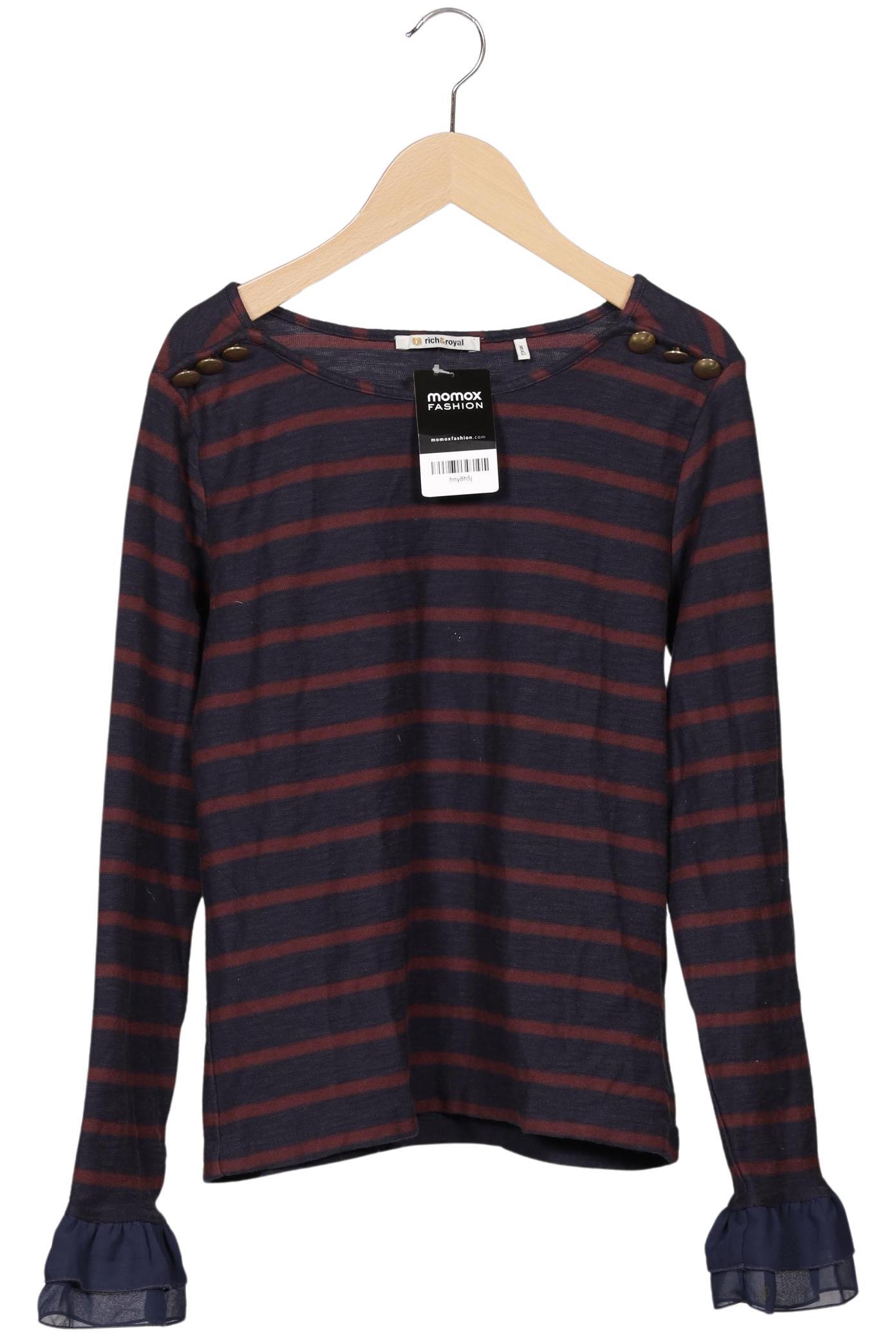 

Rich & Royal Damen Langarmshirt, marineblau, Gr. 36