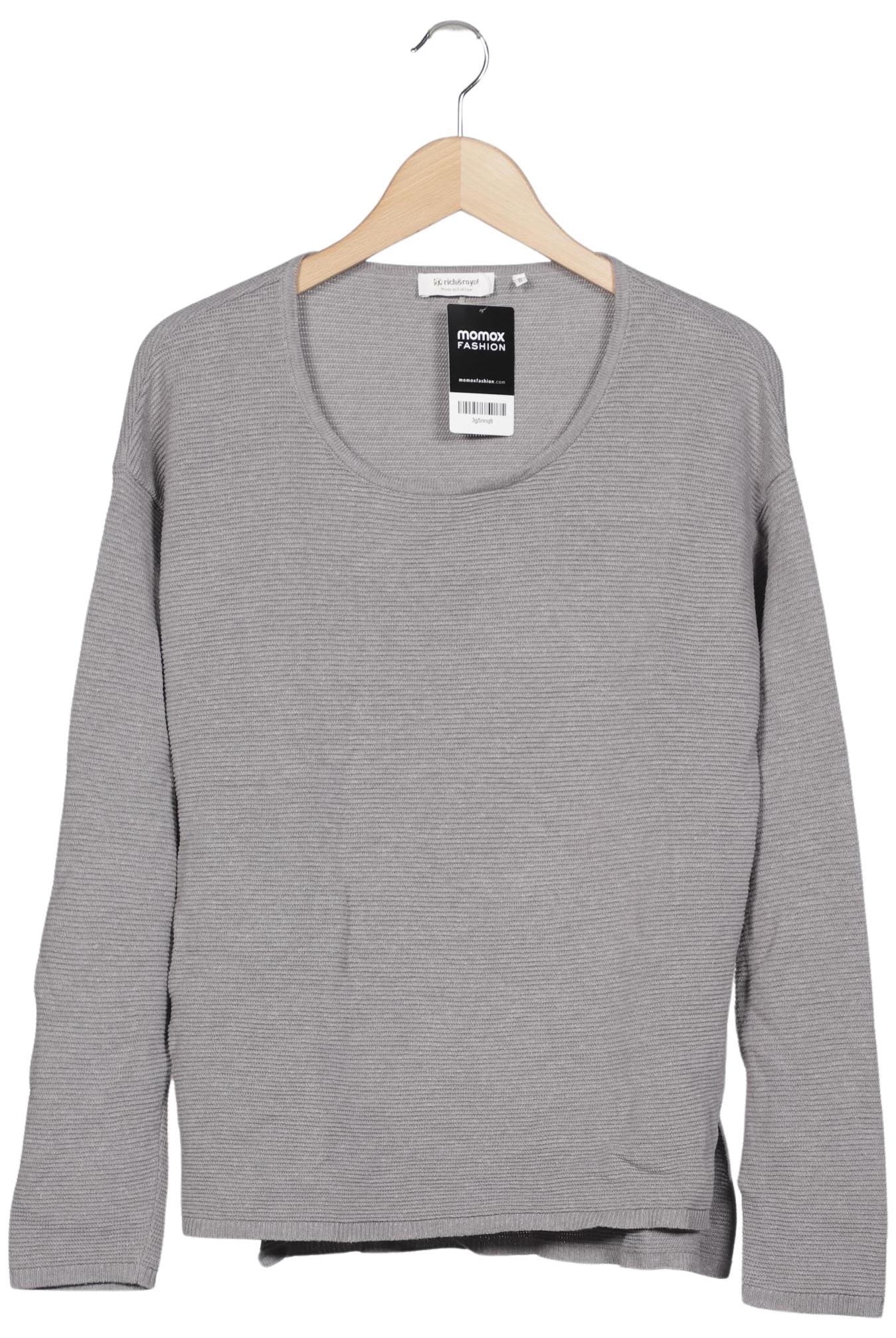

Rich & Royal Damen Pullover, grau, Gr. 38