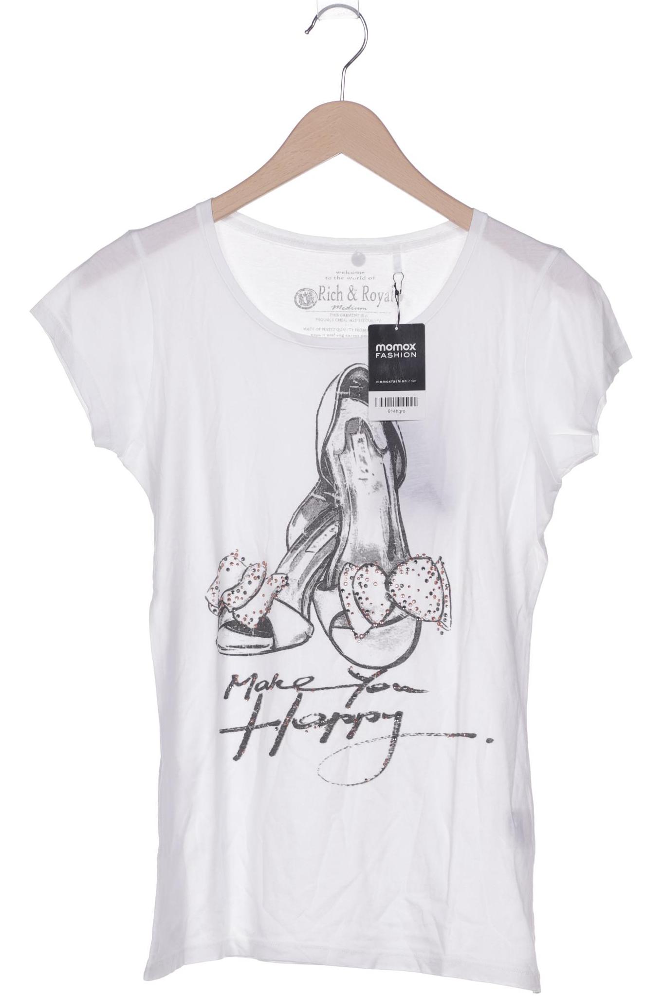 

Rich & Royal Damen T-Shirt, weiß, Gr. 38