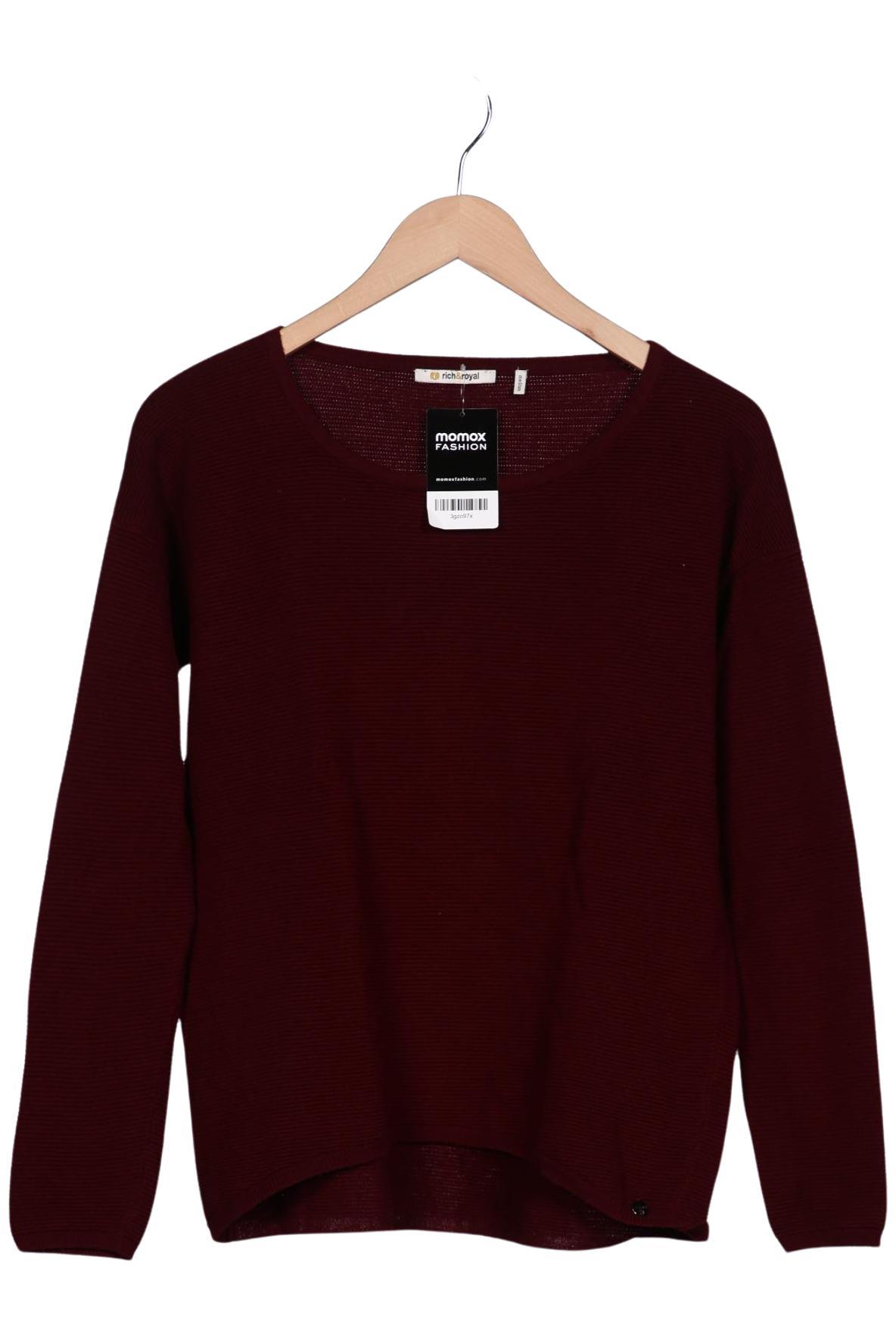 

Rich & Royal Damen Pullover, bordeaux, Gr. 38