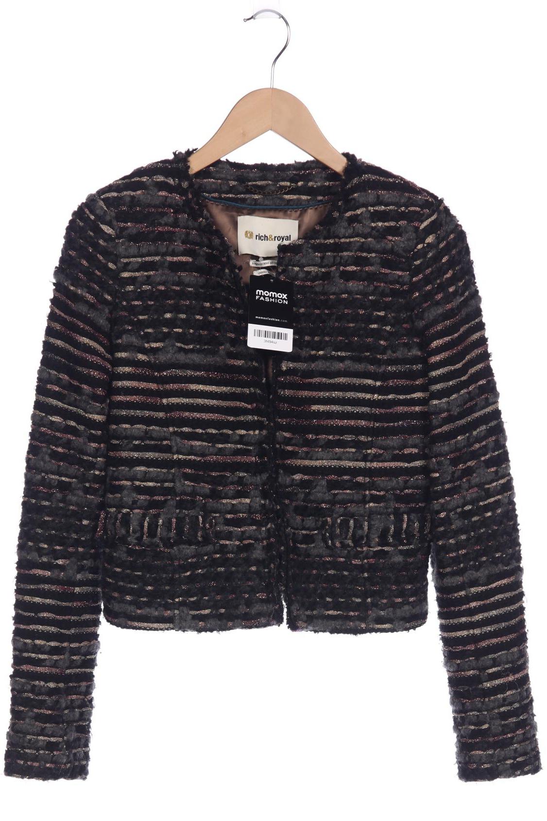 

Rich & Royal Damen Jacke, schwarz, Gr. 36