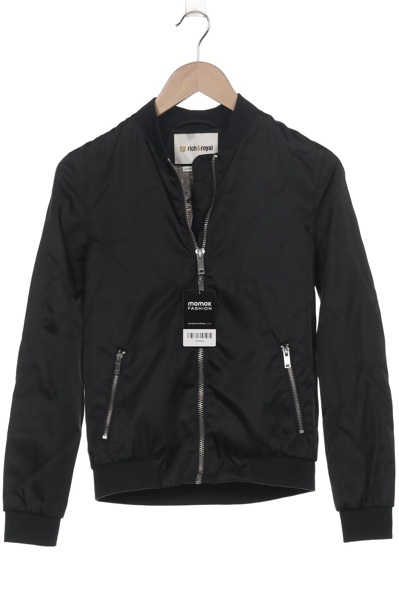 

Rich & Royal Damen Jacke, schwarz, Gr. 34