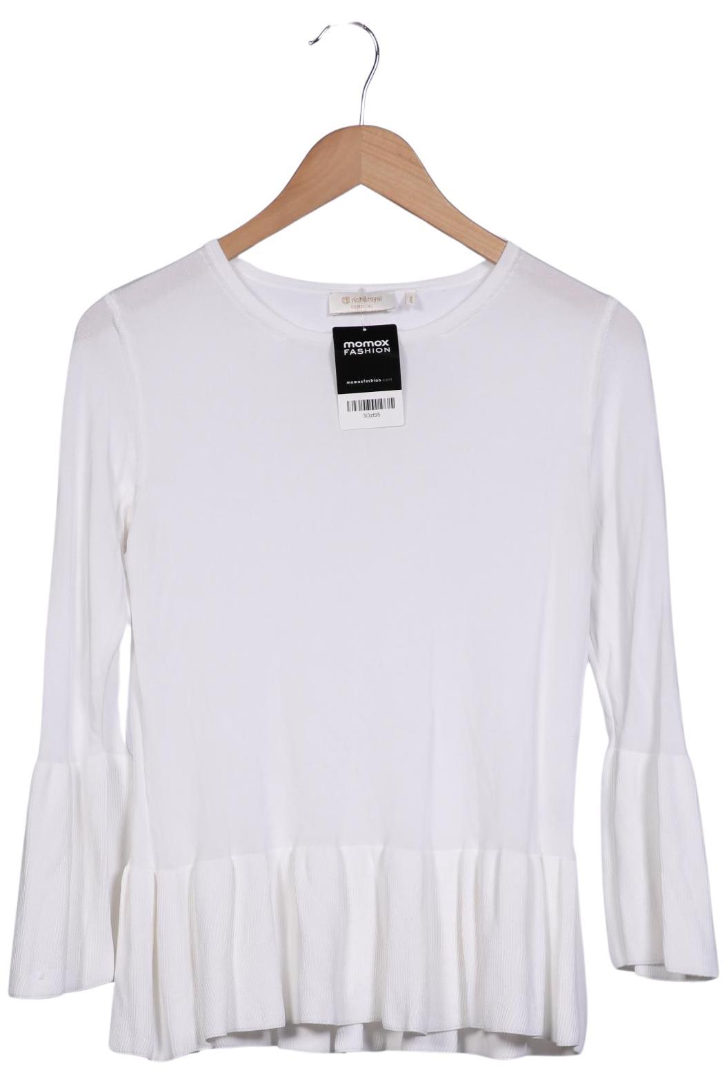 

Rich & Royal Damen Pullover, weiß, Gr. 36