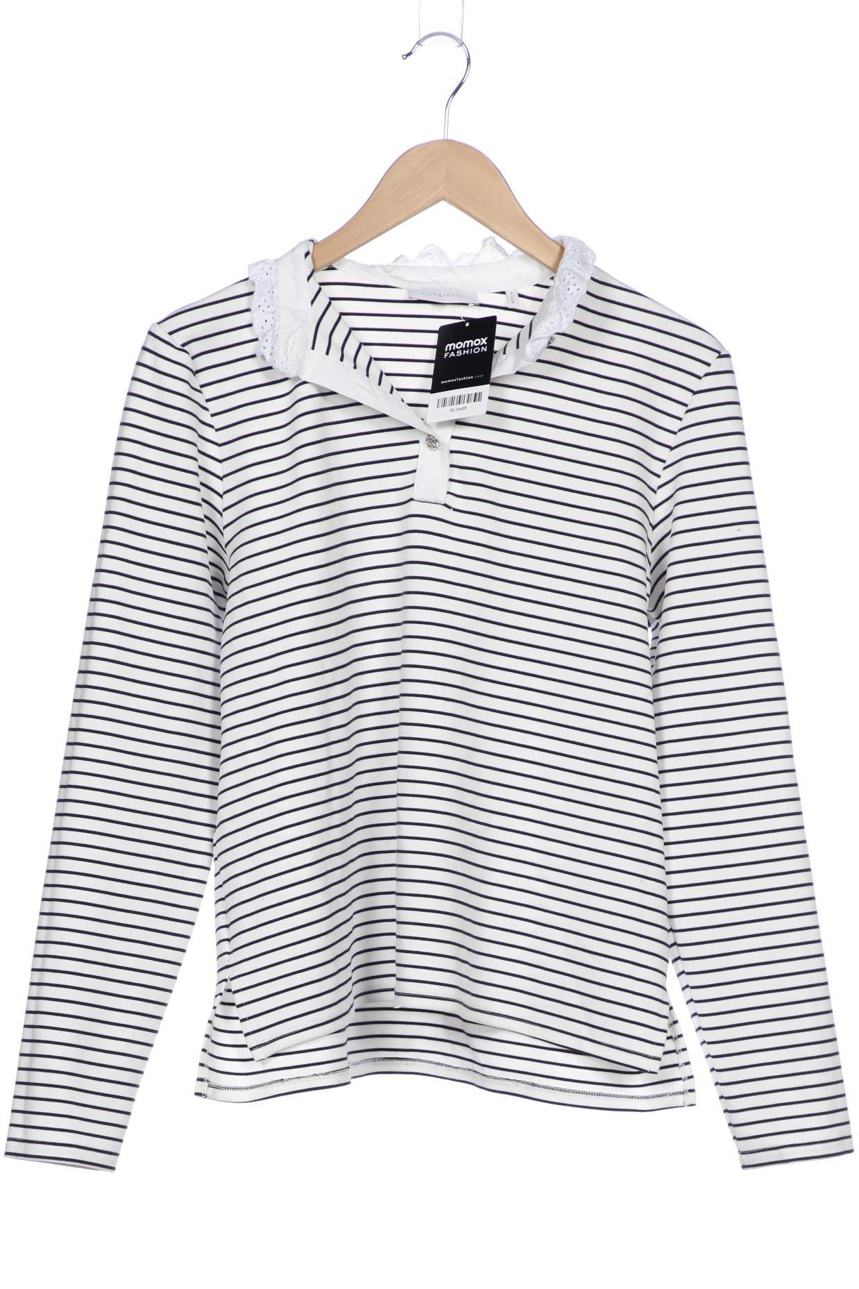 

Rich & Royal Damen Langarmshirt, weiß, Gr. 44