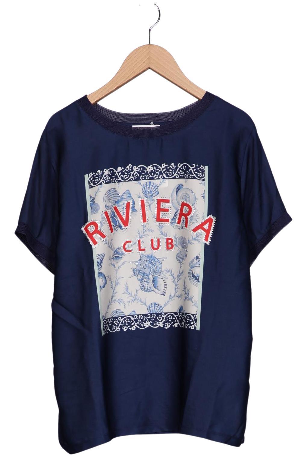 

Rich & Royal Damen T-Shirt, marineblau, Gr. 42