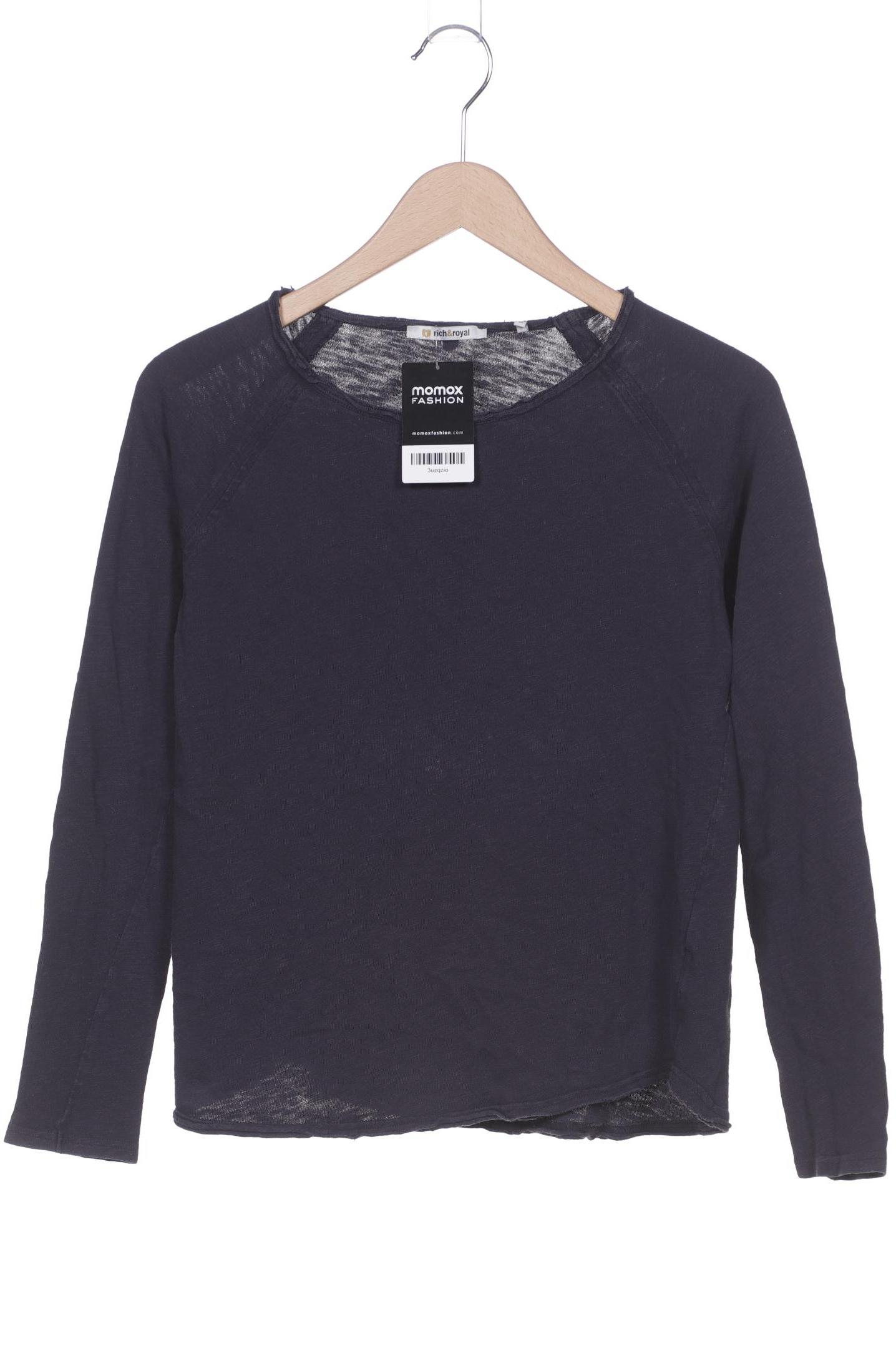 

Rich & Royal Damen Langarmshirt, marineblau, Gr. 36