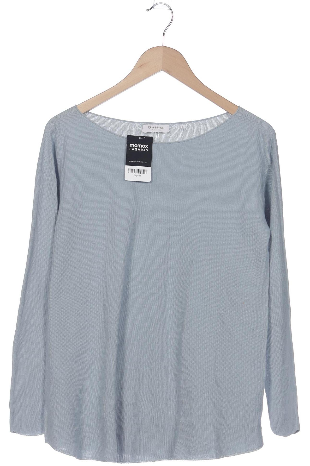 

Rich & Royal Damen Pullover, hellblau, Gr. 38