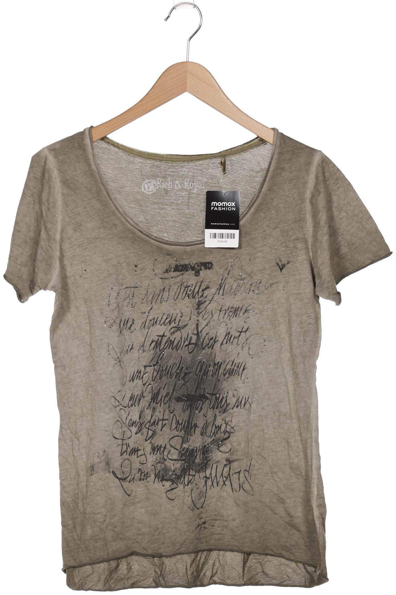 

Rich & Royal Damen T-Shirt, braun, Gr. 42
