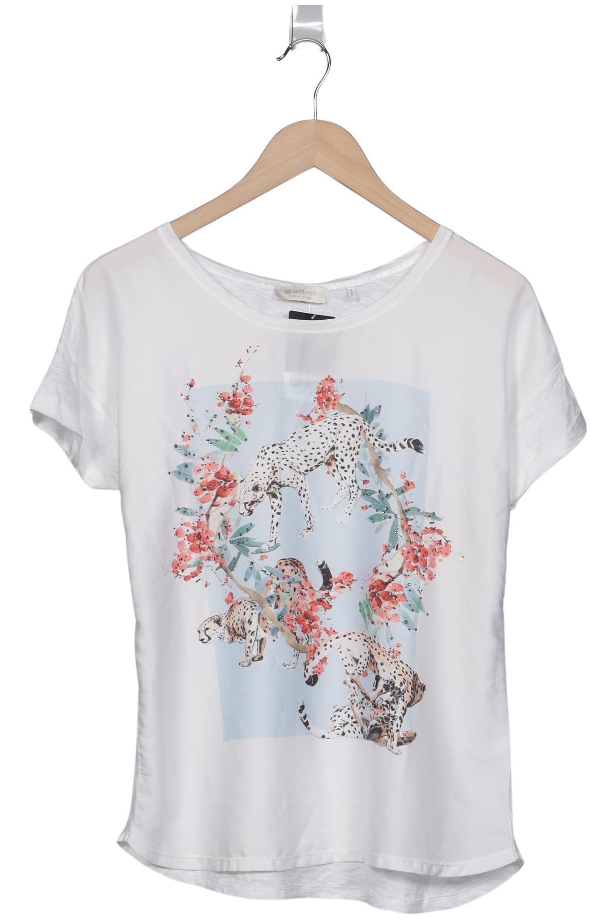 

Rich & Royal Damen T-Shirt, weiß, Gr. 38