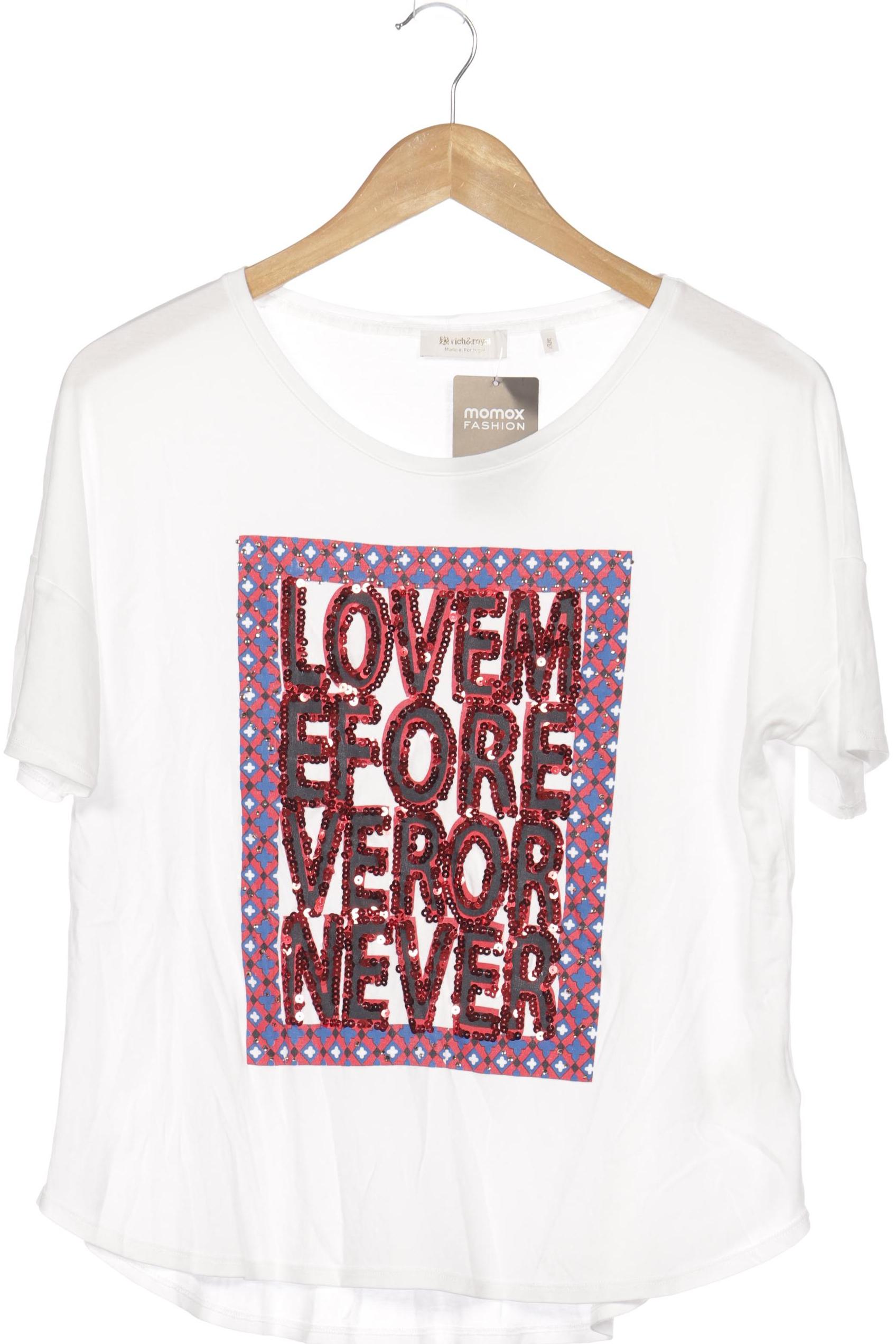 

Rich & Royal Damen T-Shirt, weiß, Gr. 42