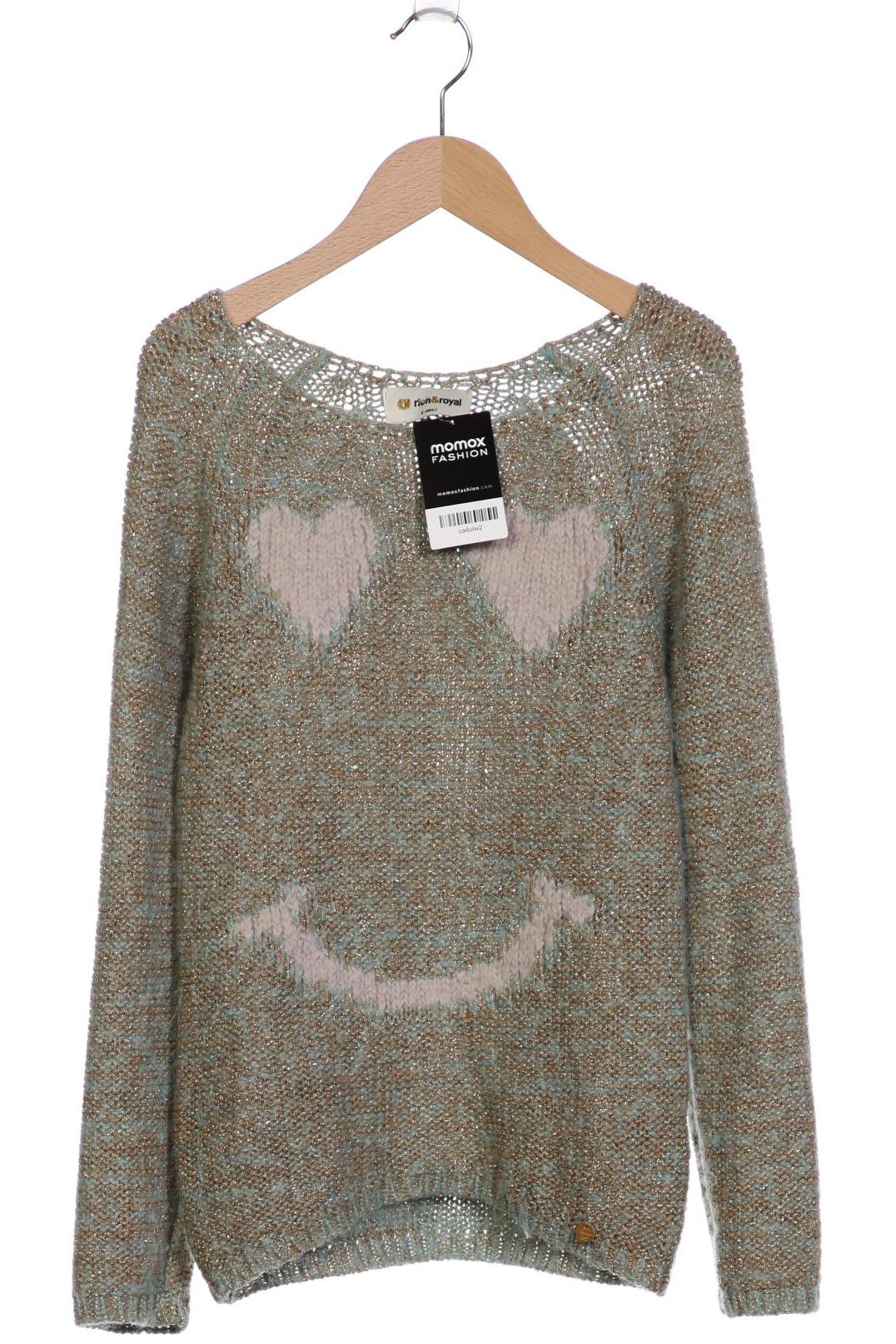 

Rich & Royal Damen Pullover, hellgrün, Gr. 34
