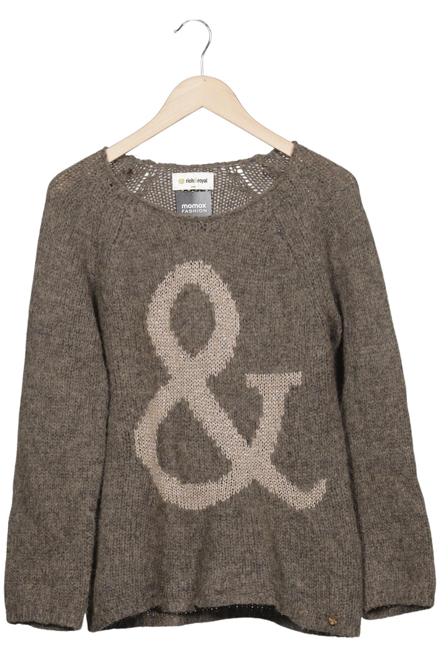 

Rich & Royal Damen Pullover, braun, Gr. 42