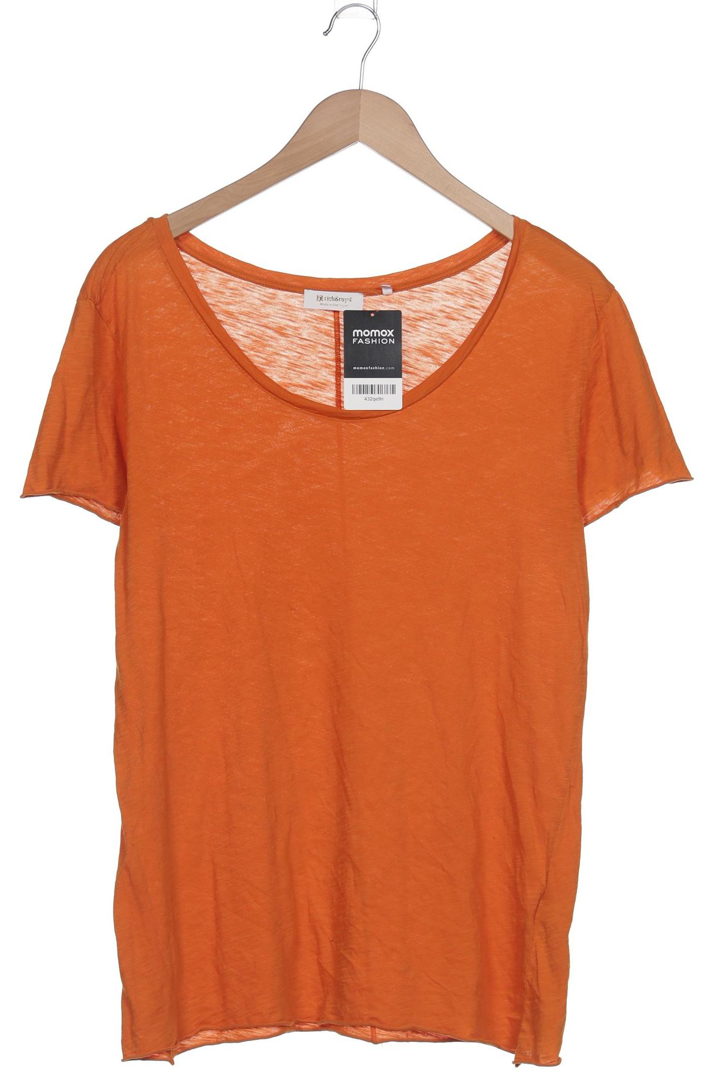 

Rich & Royal Damen T-Shirt, orange, Gr. 44