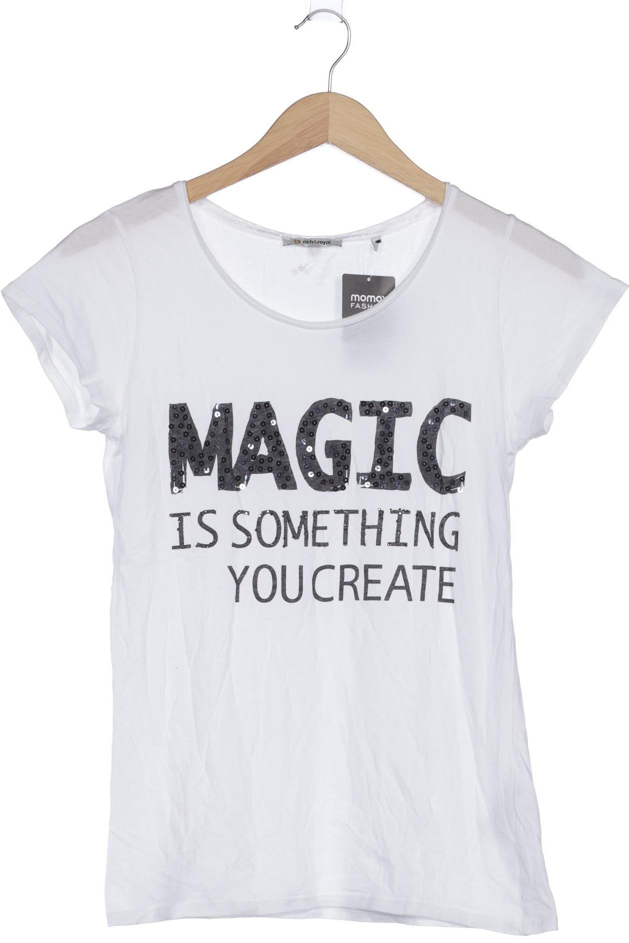 

Rich & Royal Damen T-Shirt, weiß, Gr. 36