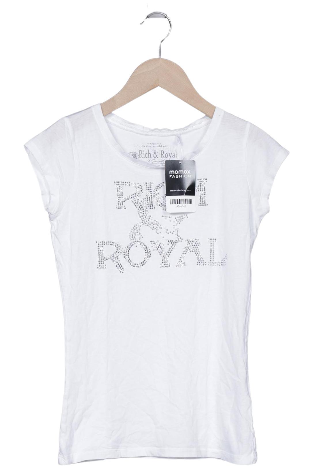 

Rich & Royal Damen T-Shirt, weiß, Gr. 34