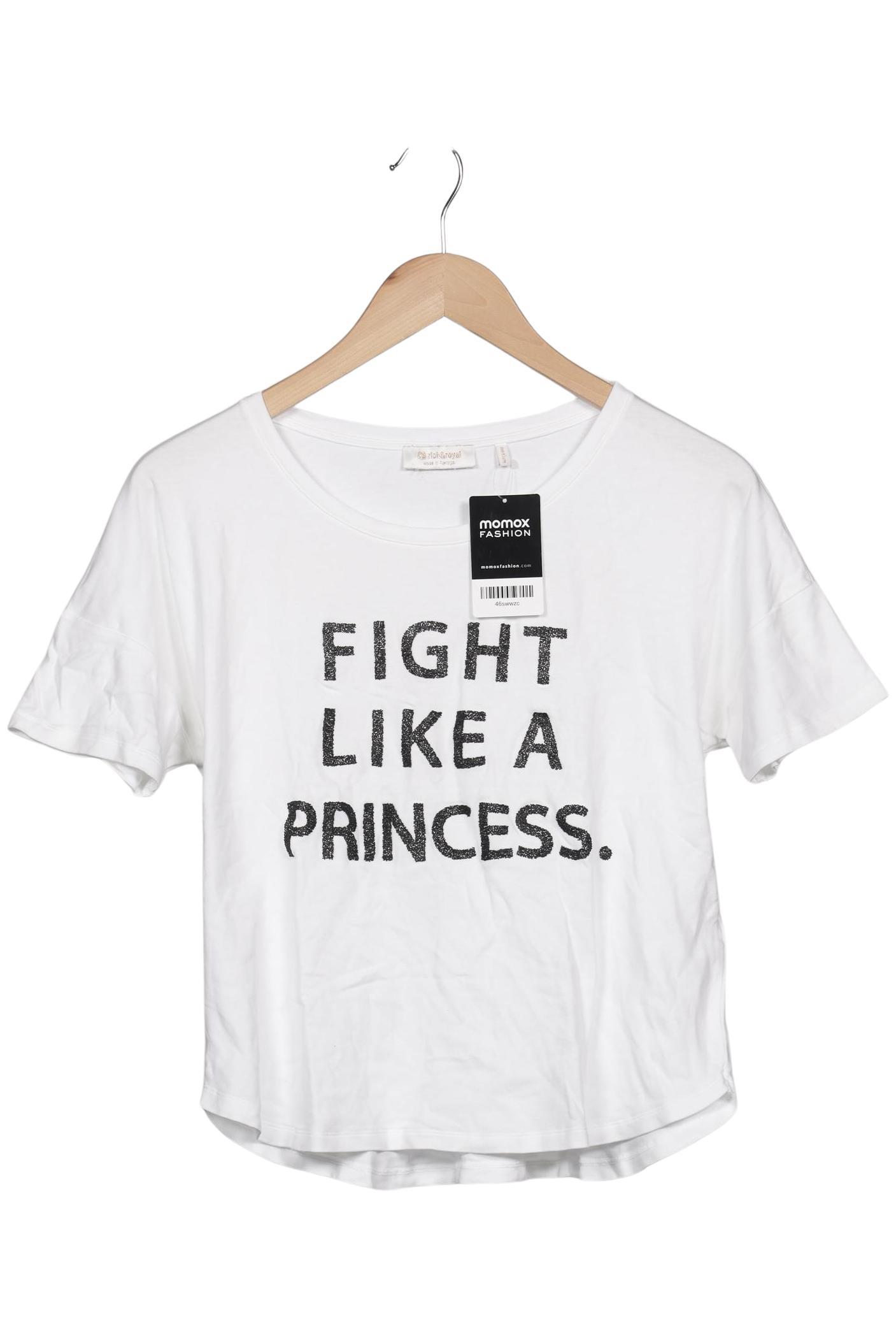

Rich & Royal Damen T-Shirt, weiß, Gr. 38