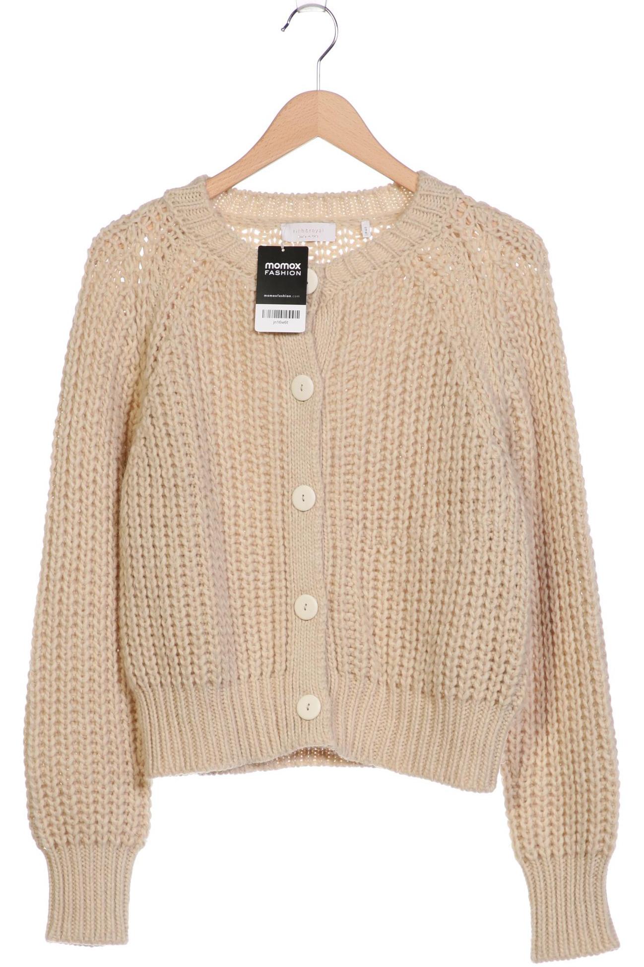 

Rich & Royal Damen Strickjacke, beige, Gr. 36