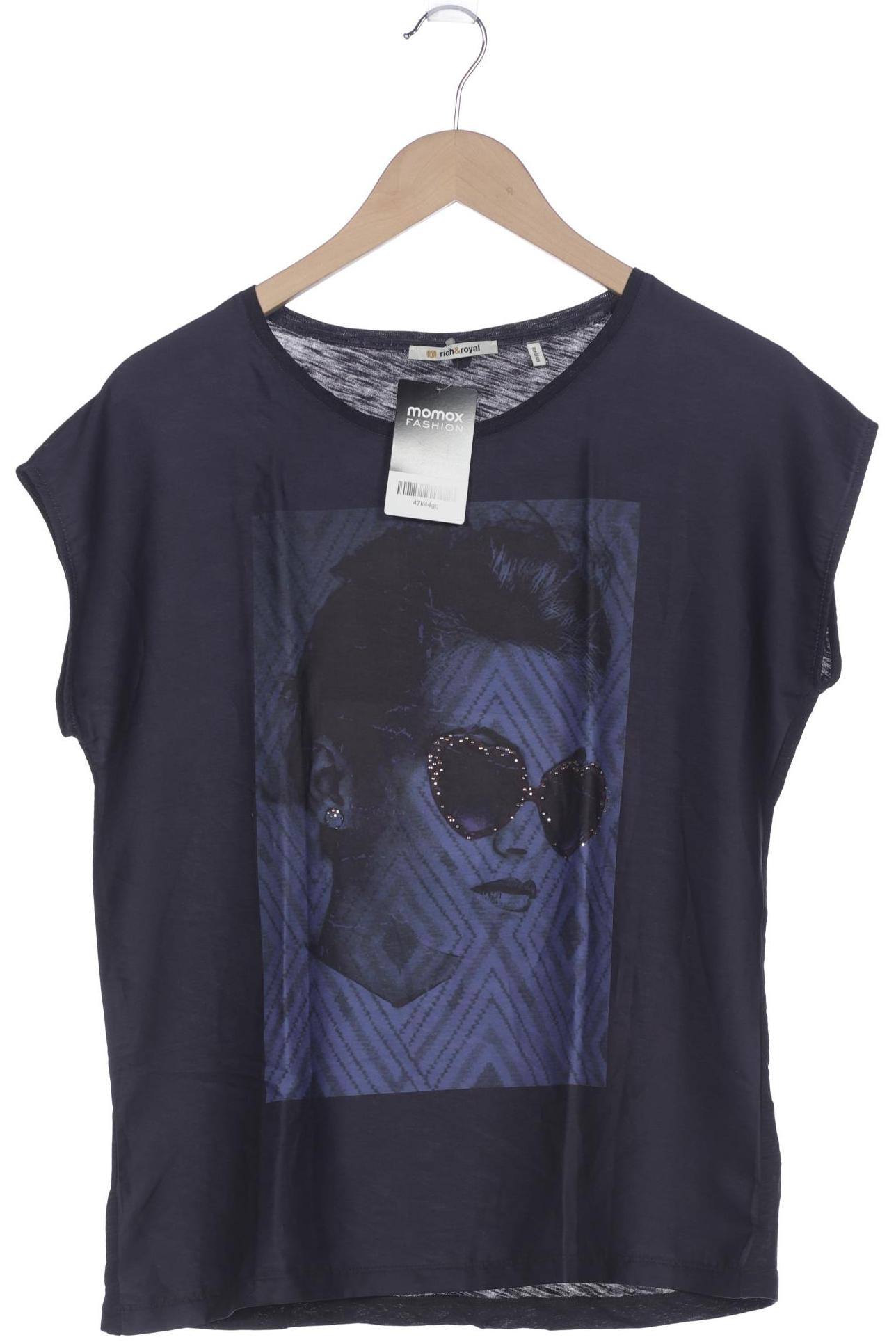 

Rich & Royal Damen T-Shirt, marineblau, Gr. 38