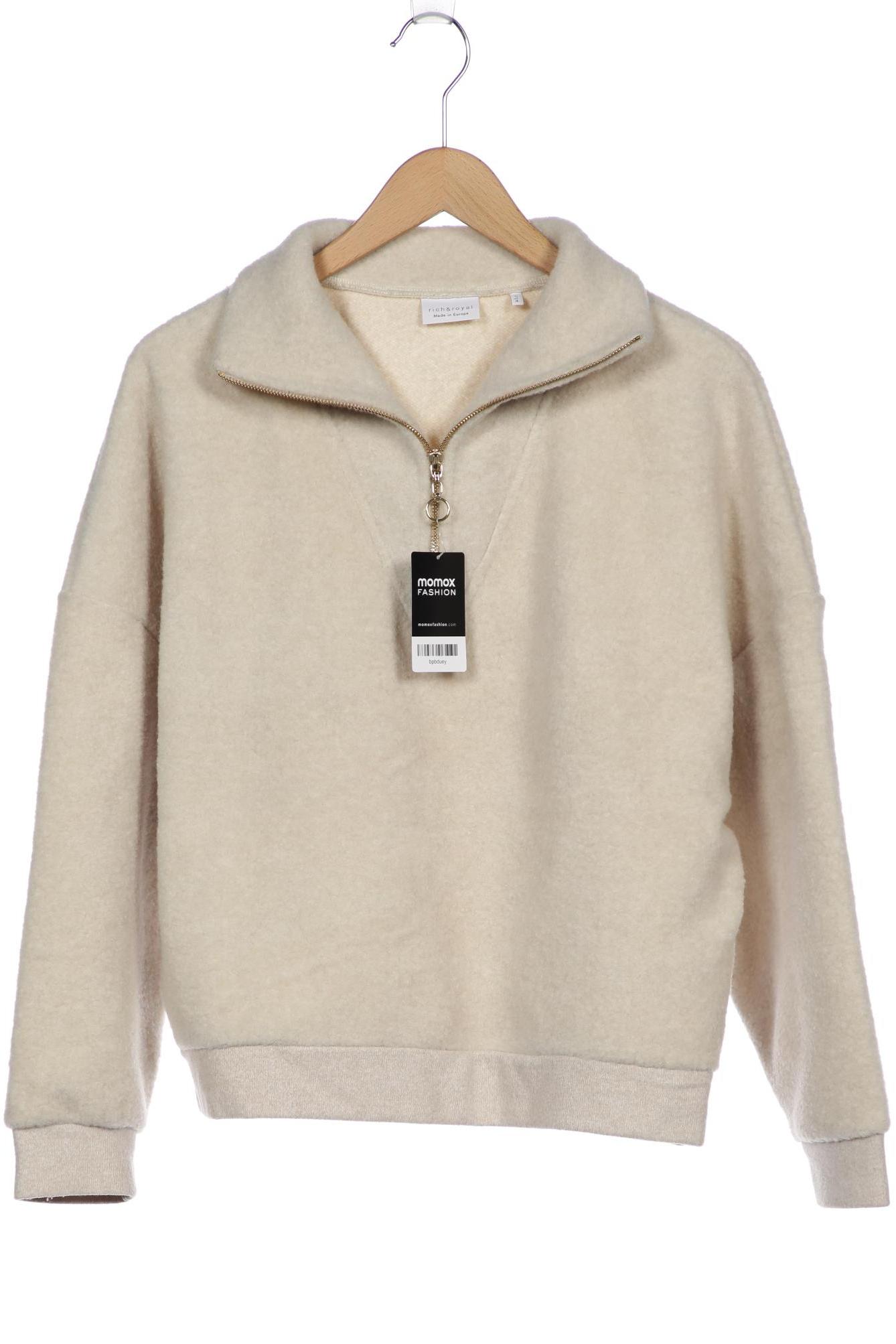 

Rich & Royal Damen Sweatshirt, cremeweiß, Gr. 42