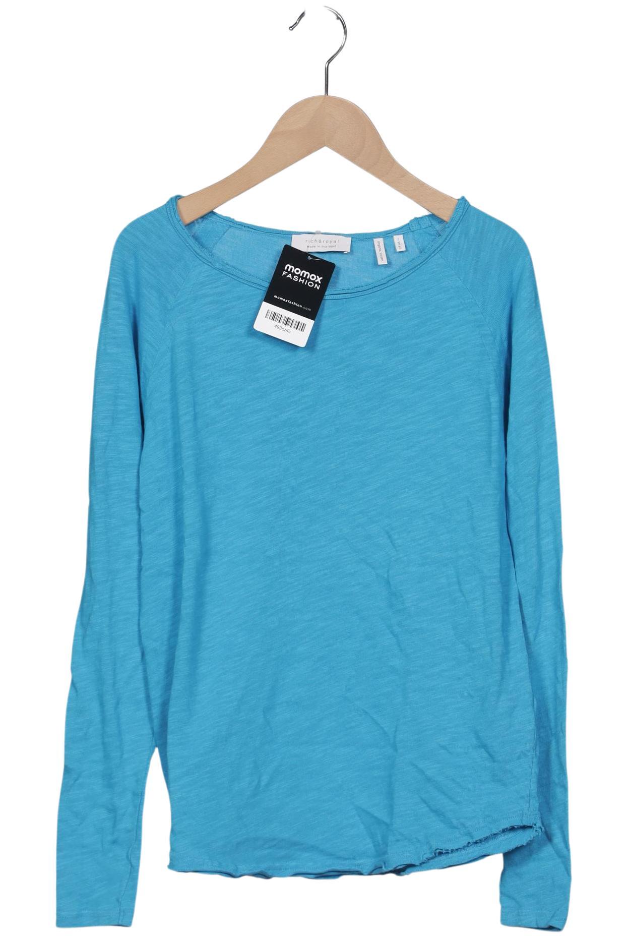 

Rich & Royal Damen Langarmshirt, hellblau, Gr. 34