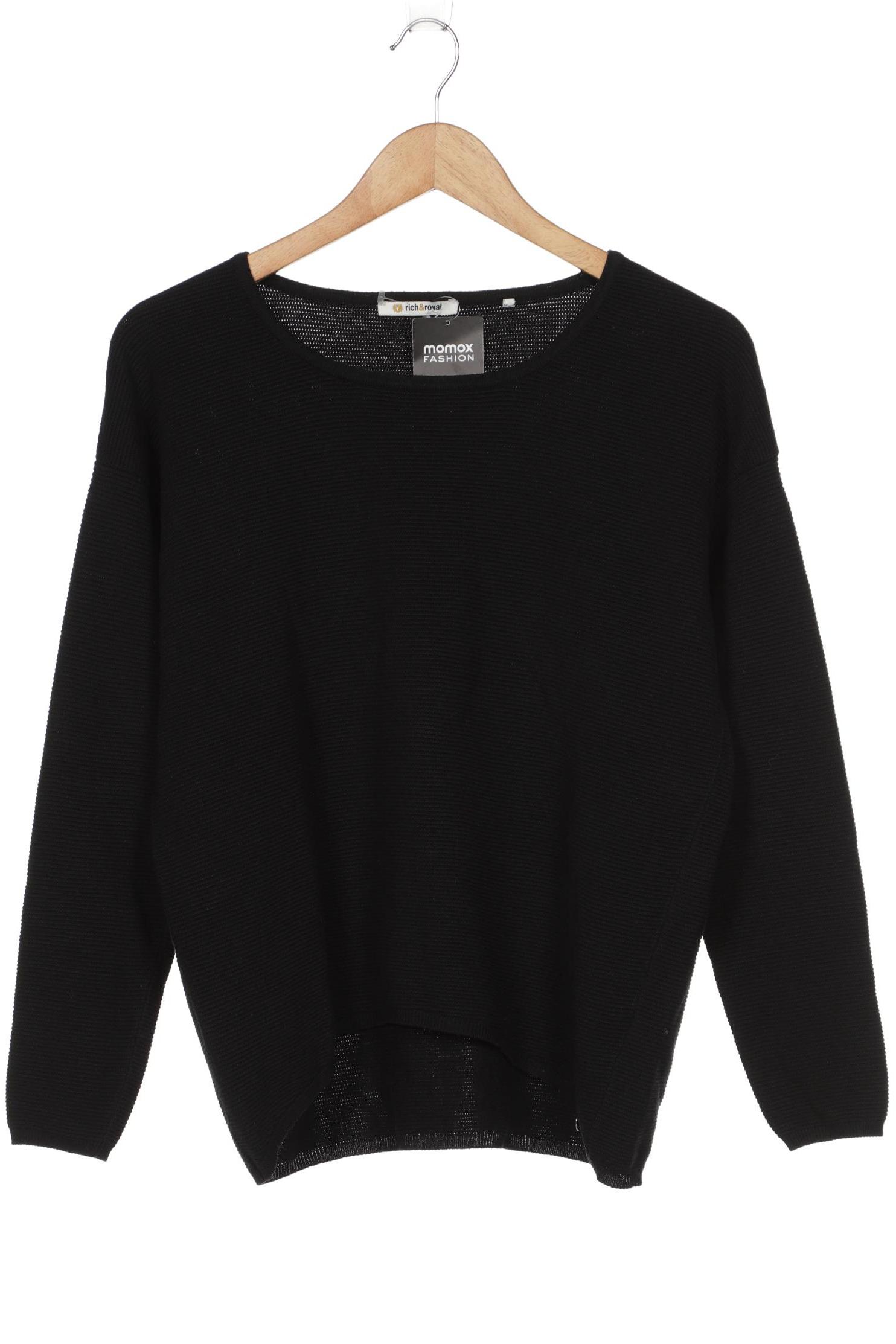 

Rich & Royal Damen Pullover, schwarz, Gr. 46