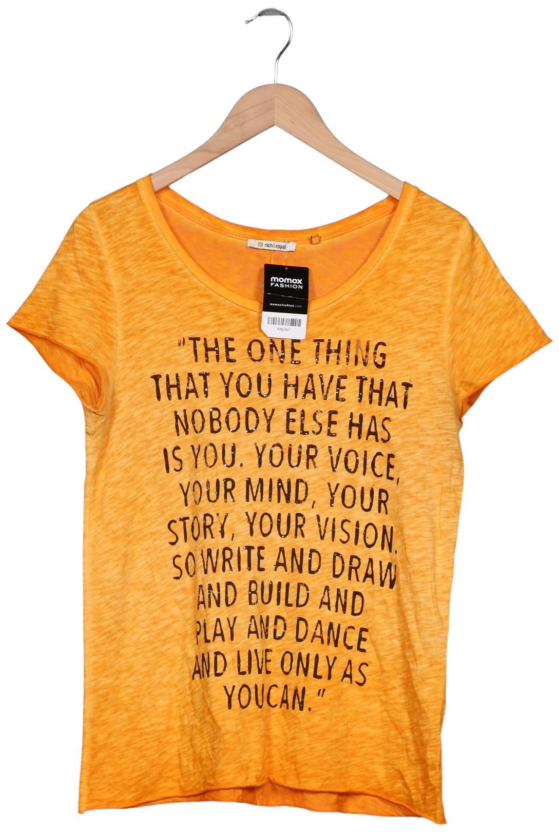 

Rich & Royal Damen T-Shirt, orange, Gr. 38