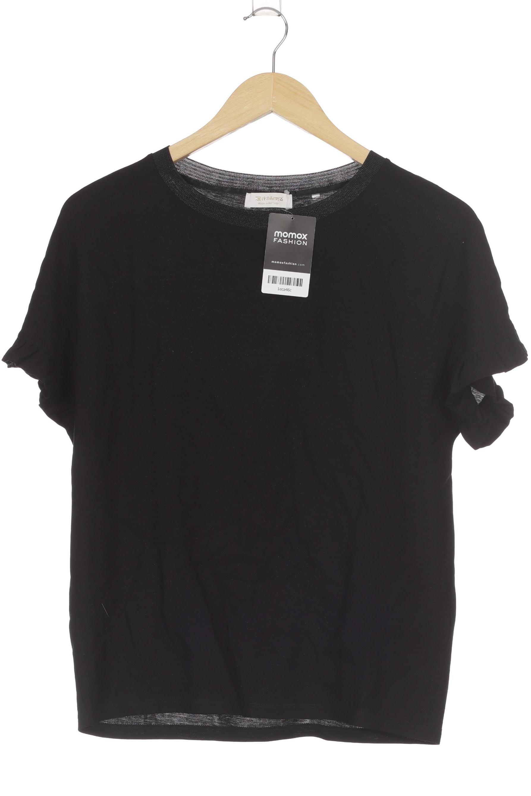 

Rich & Royal Damen T-Shirt, schwarz, Gr. 38