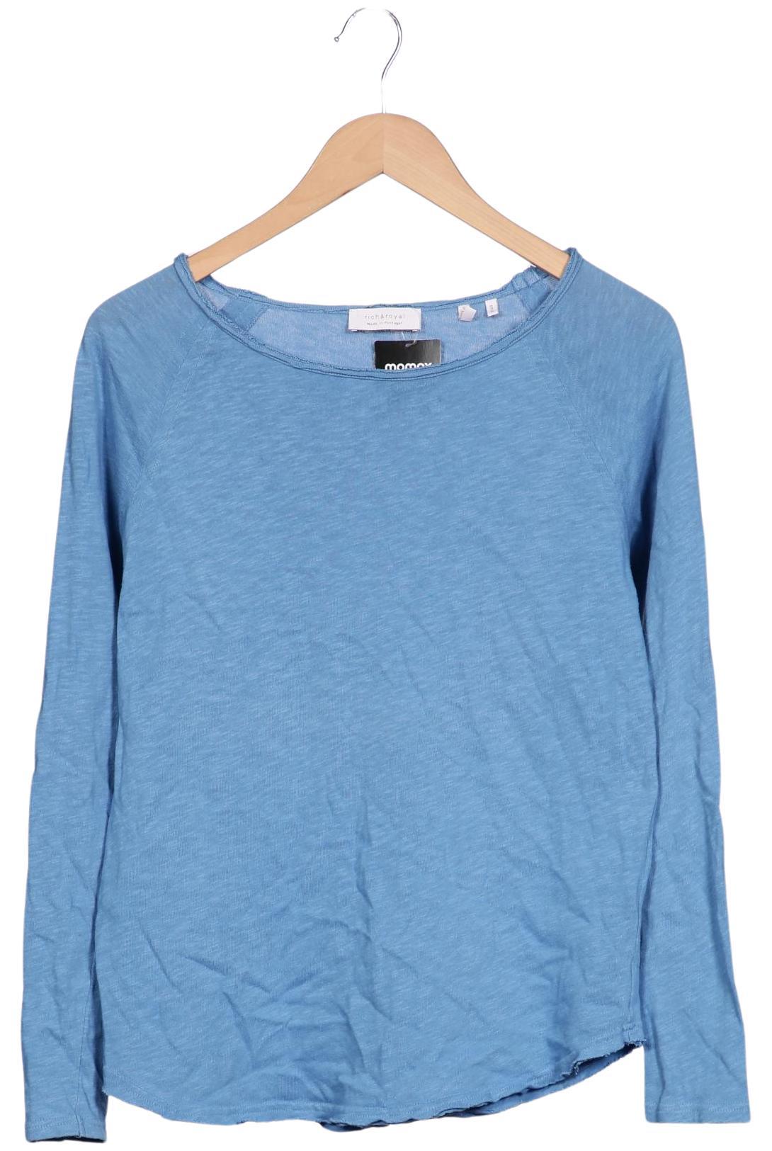 

Rich & Royal Damen Langarmshirt, hellblau, Gr. 36