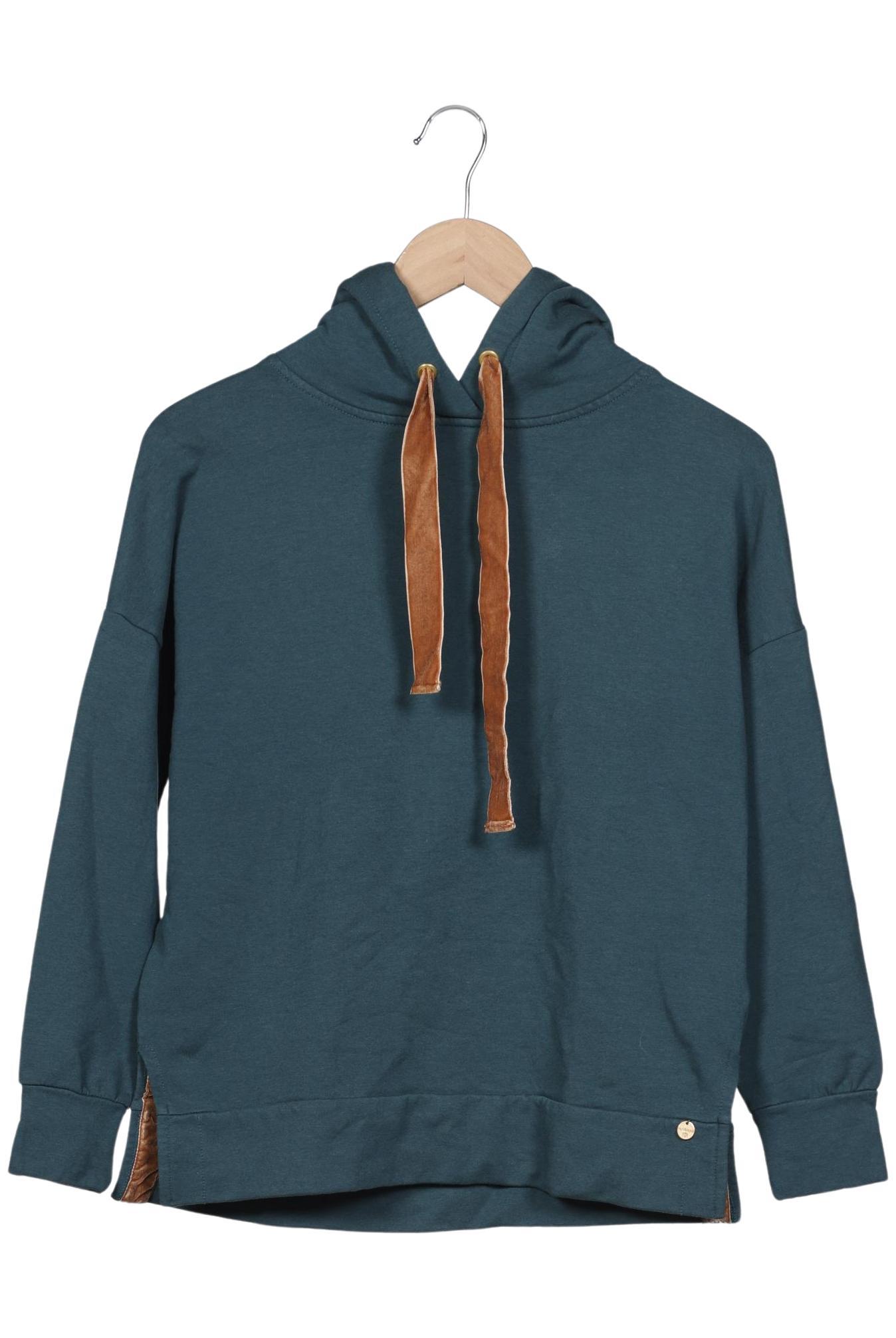 

Rich & Royal Damen Kapuzenpullover, türkis, Gr. 34