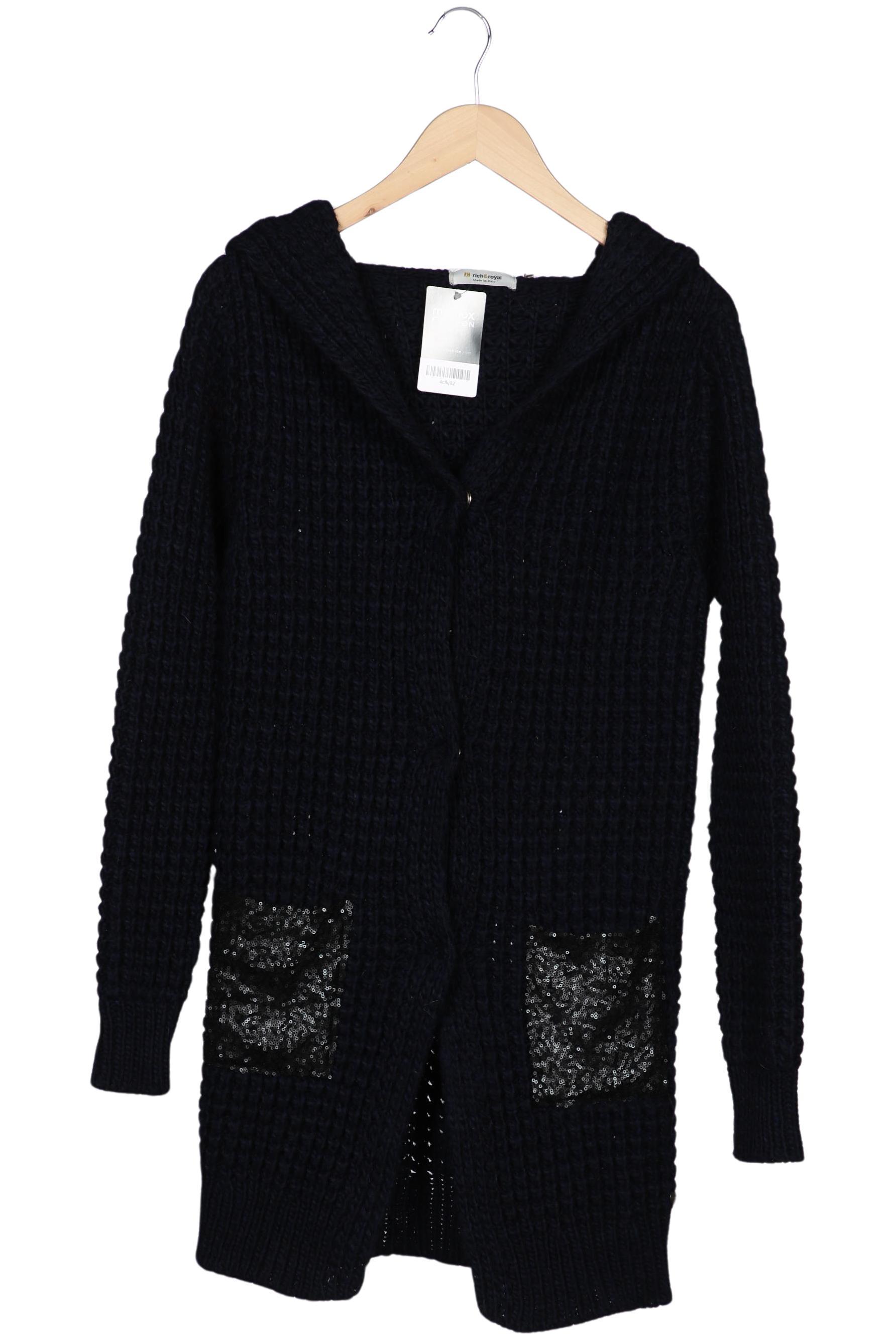 

Rich & Royal Damen Strickjacke, marineblau, Gr. 36