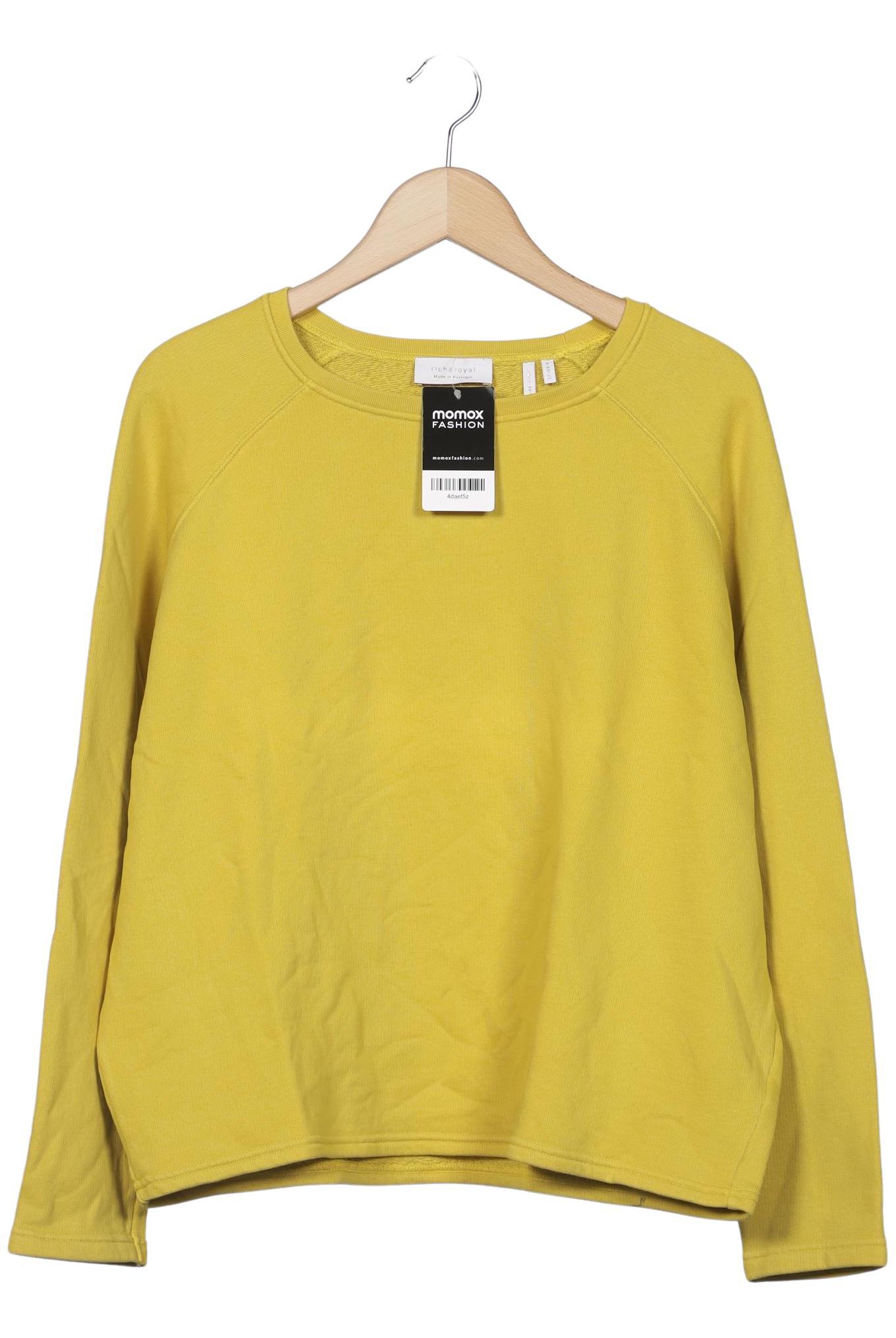 

Rich & Royal Damen Sweatshirt, gelb, Gr. 34