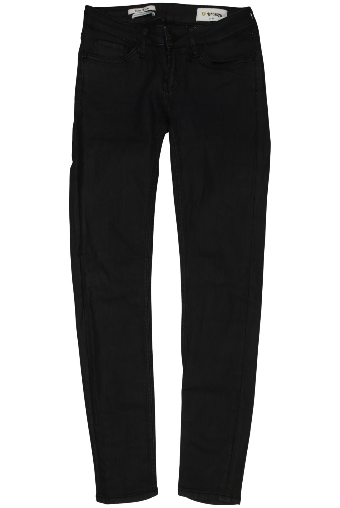 

Rich & Royal Damen Jeans, schwarz, Gr. 26
