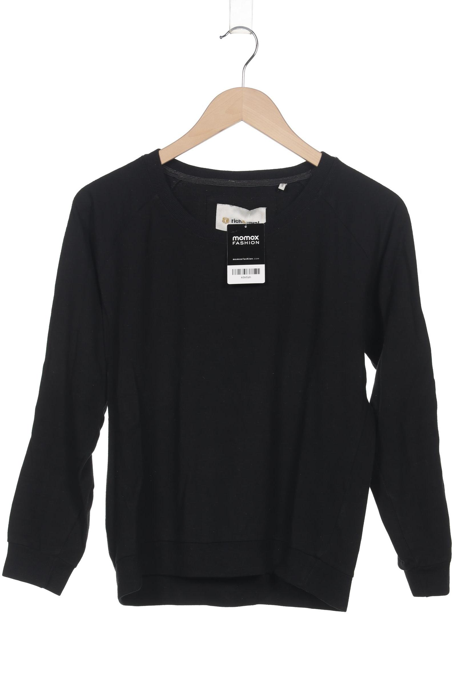 Thumbnail - Rich &amp; Royal Damen Sweatshirt, schwarz, Gr. 42