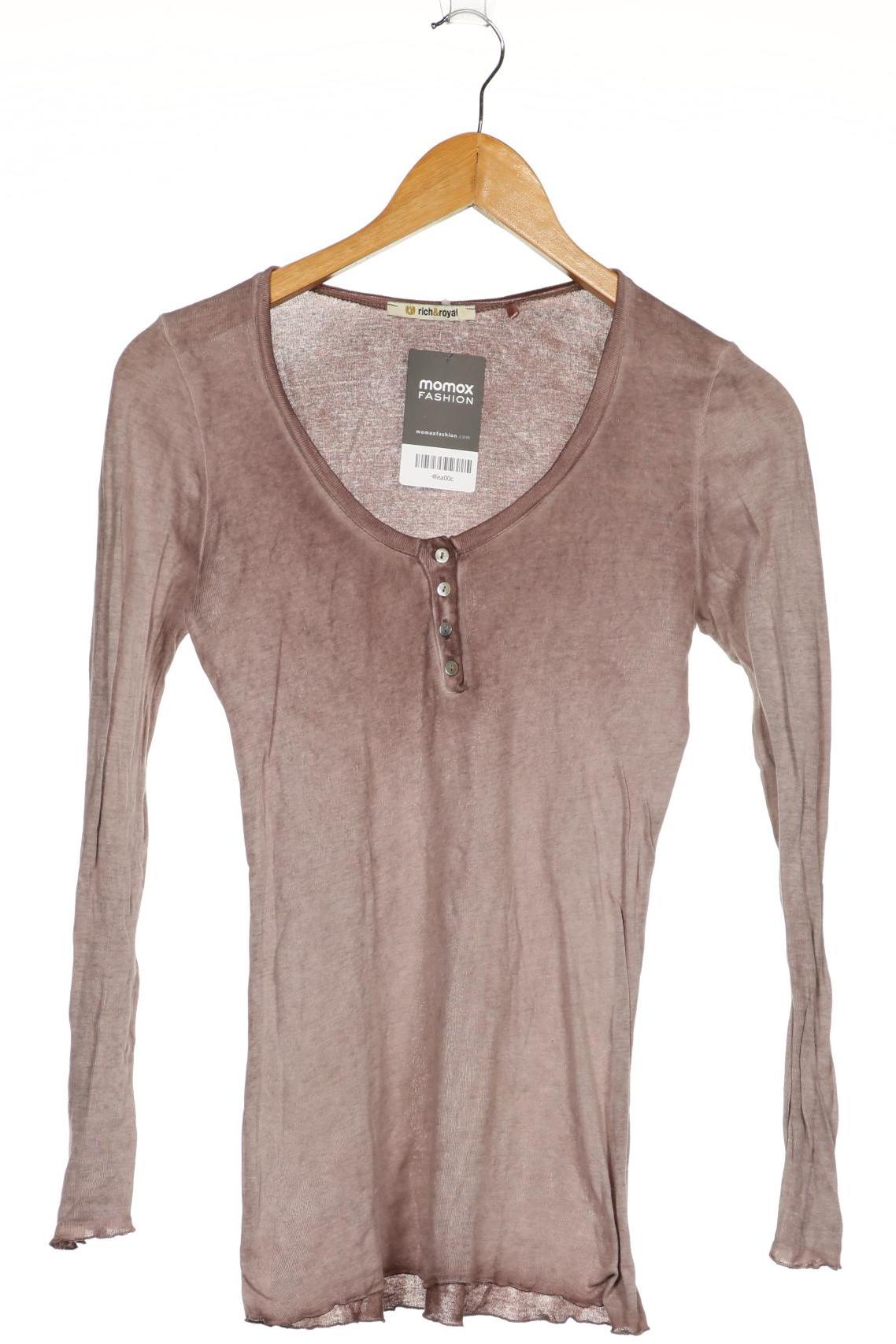 

Rich & Royal Damen Langarmshirt, braun, Gr. 38