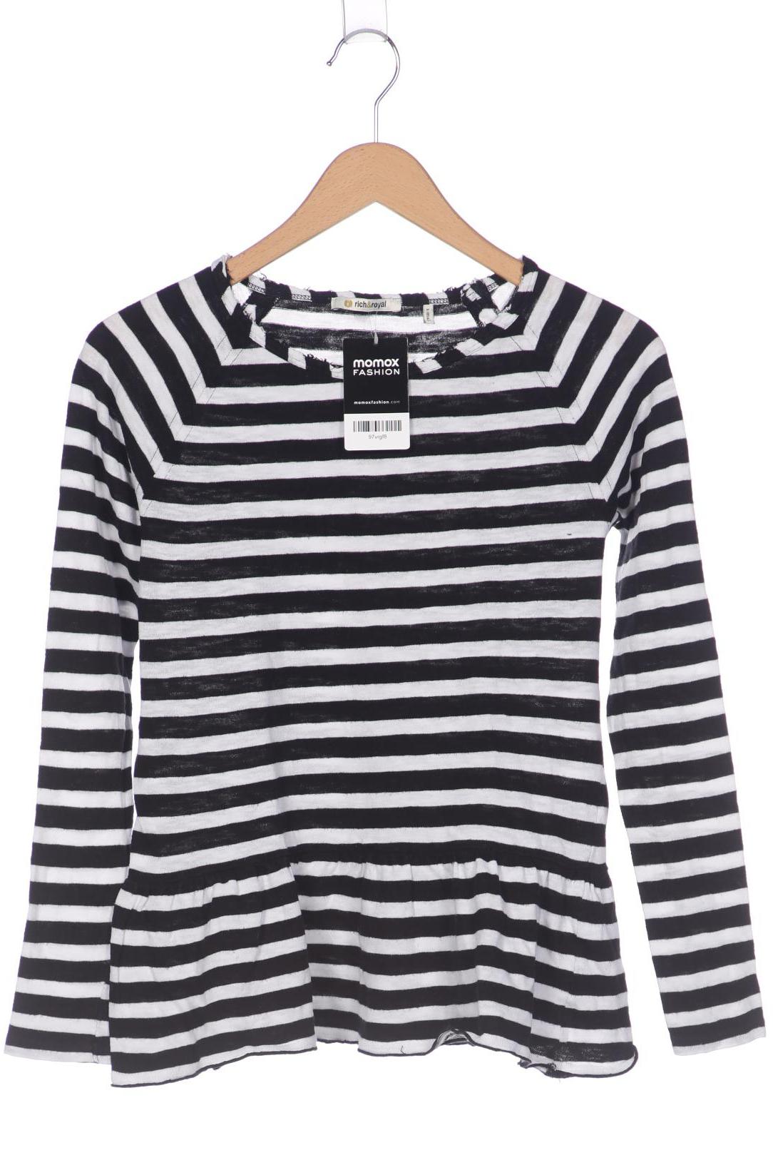 

Rich & Royal Damen Langarmshirt, schwarz, Gr. 34