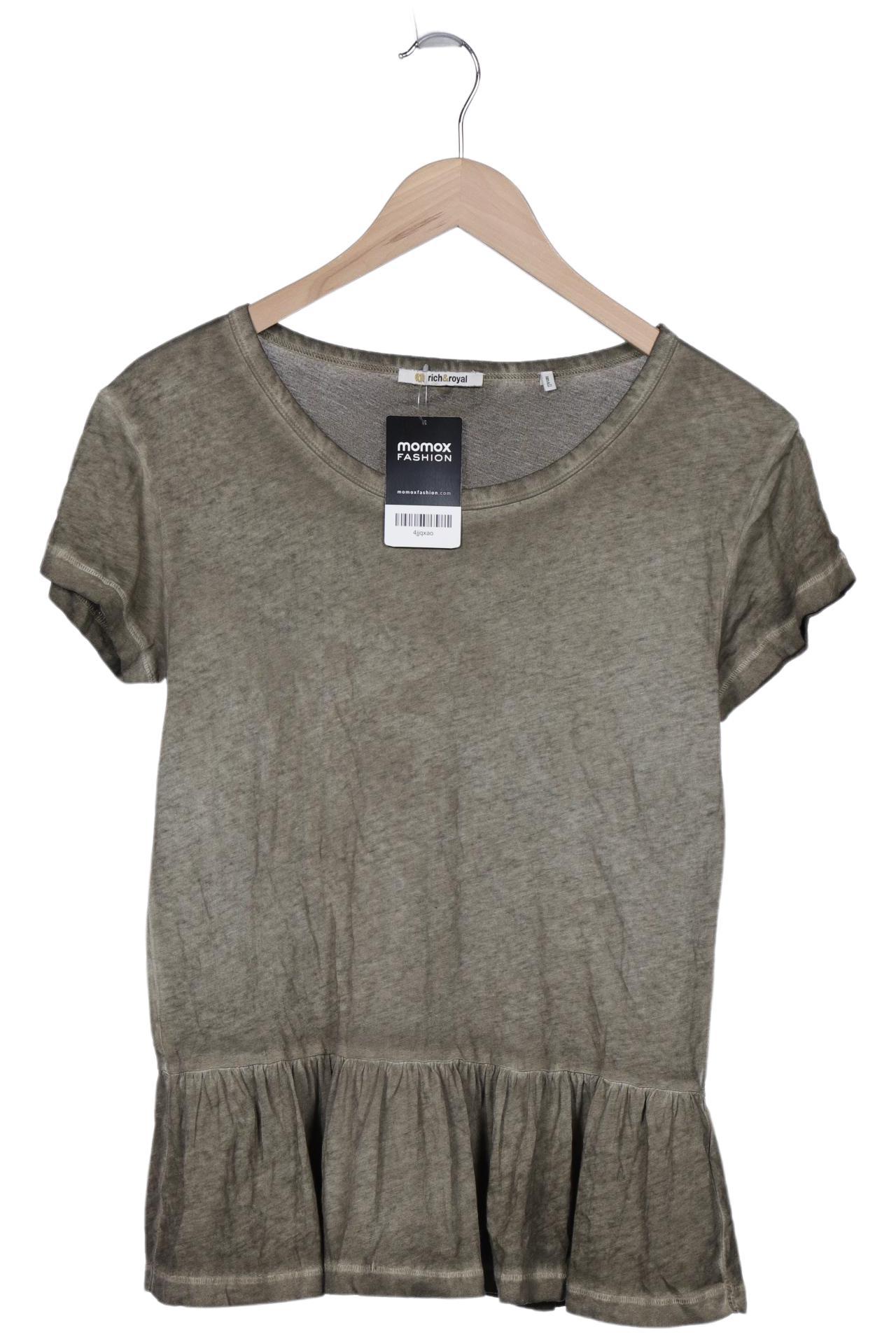

Rich & Royal Damen T-Shirt, grün, Gr. 36