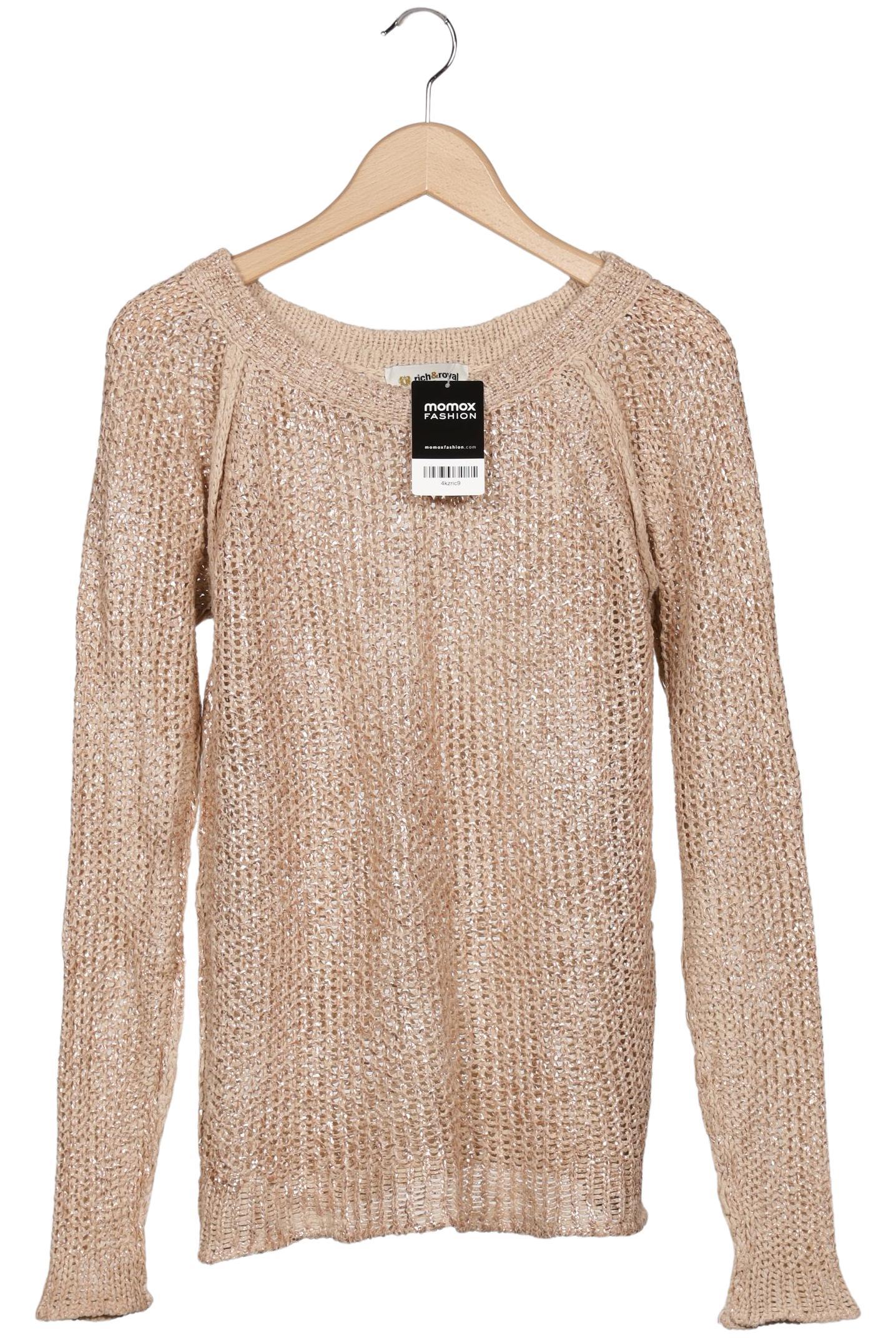 

Rich & Royal Damen Pullover, beige, Gr. 36