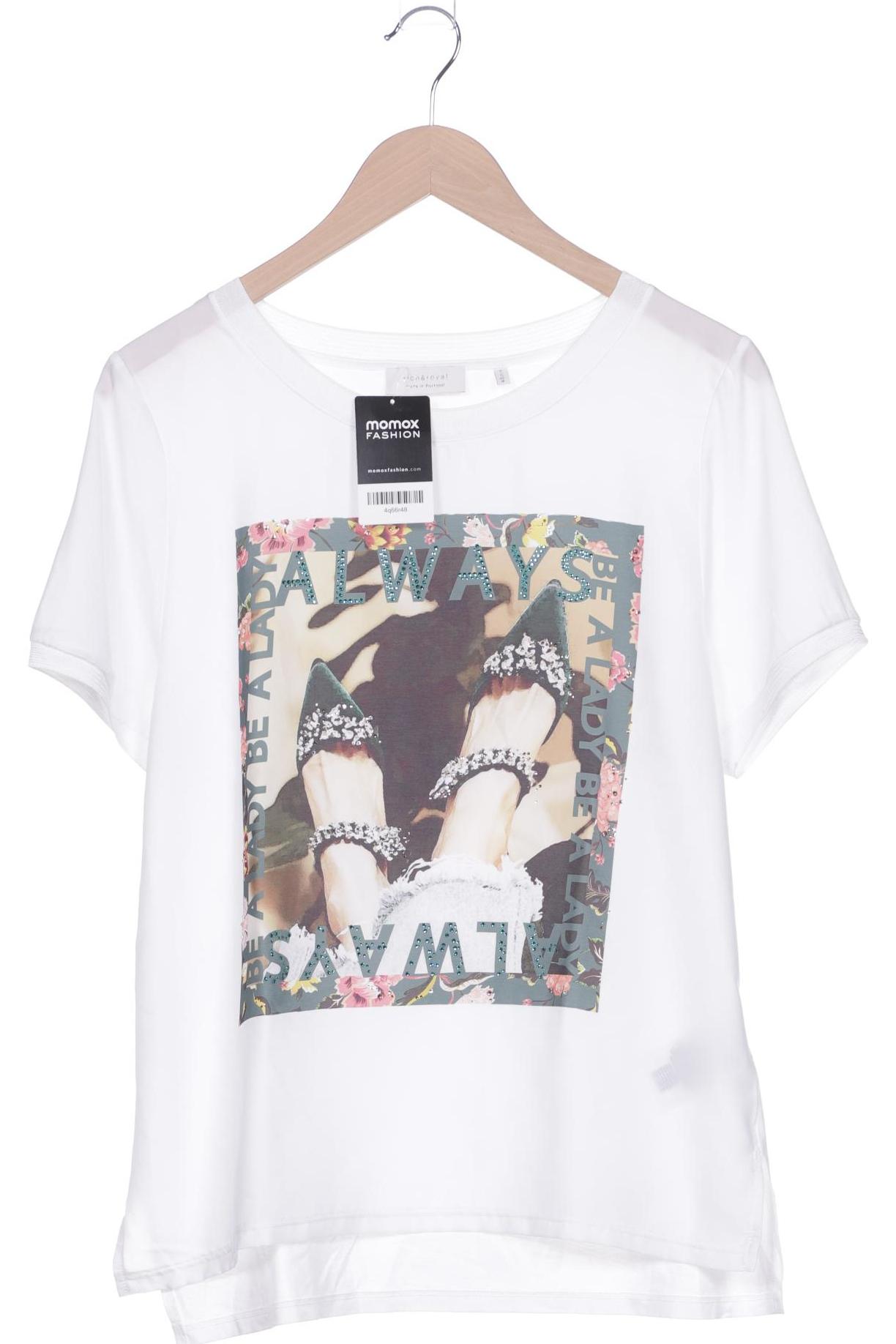 

Rich & Royal Damen T-Shirt, weiß, Gr. 44