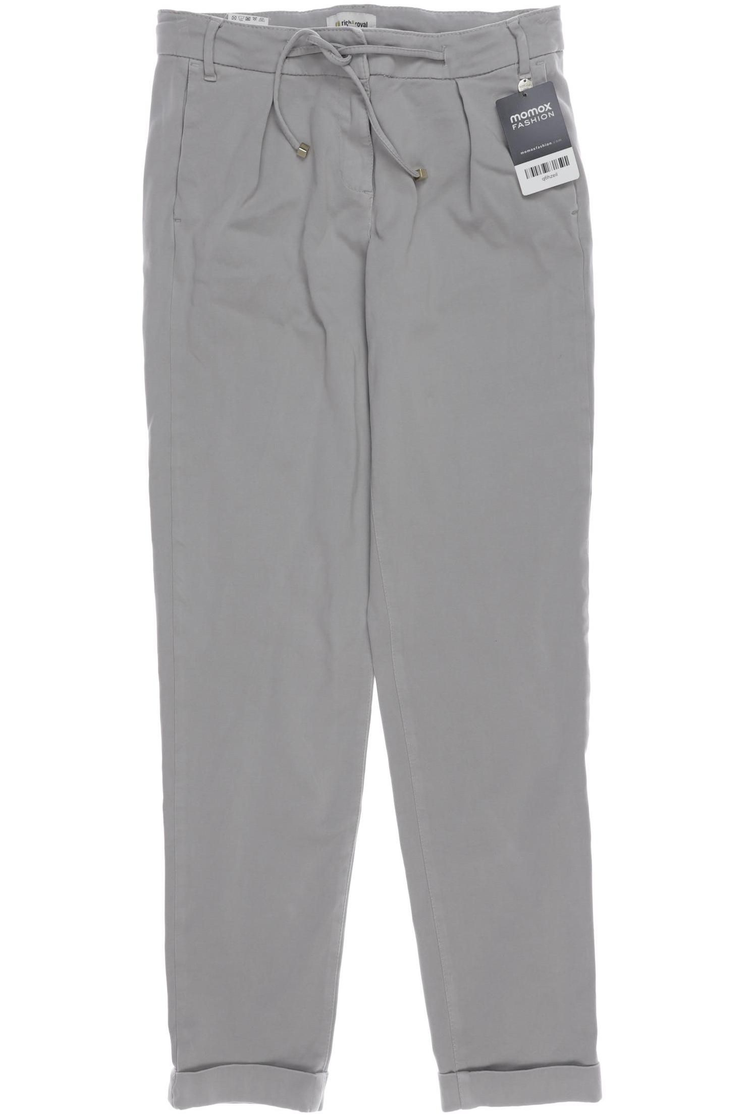 

Rich & Royal Damen Stoffhose, grau, Gr. 0