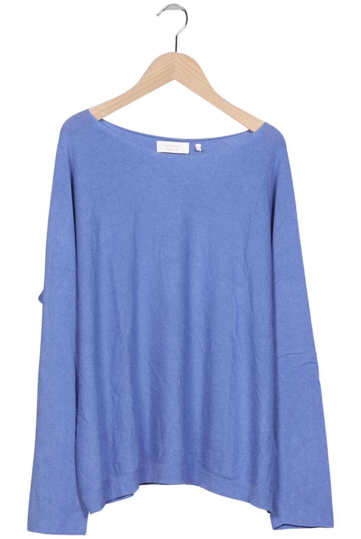 

Rich & Royal Damen Pullover, blau, Gr. 36